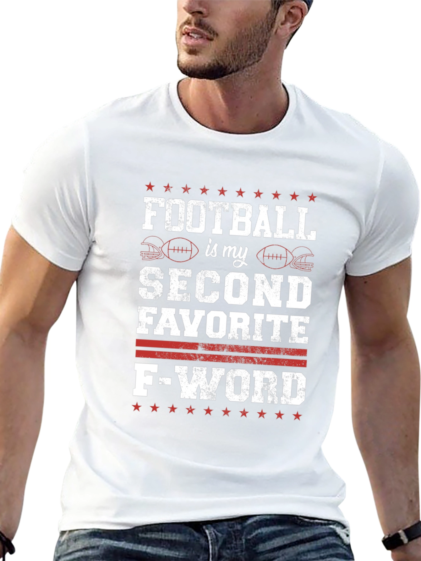 Camiseta Fútbol Mi Segunda Palabra Favorita con F