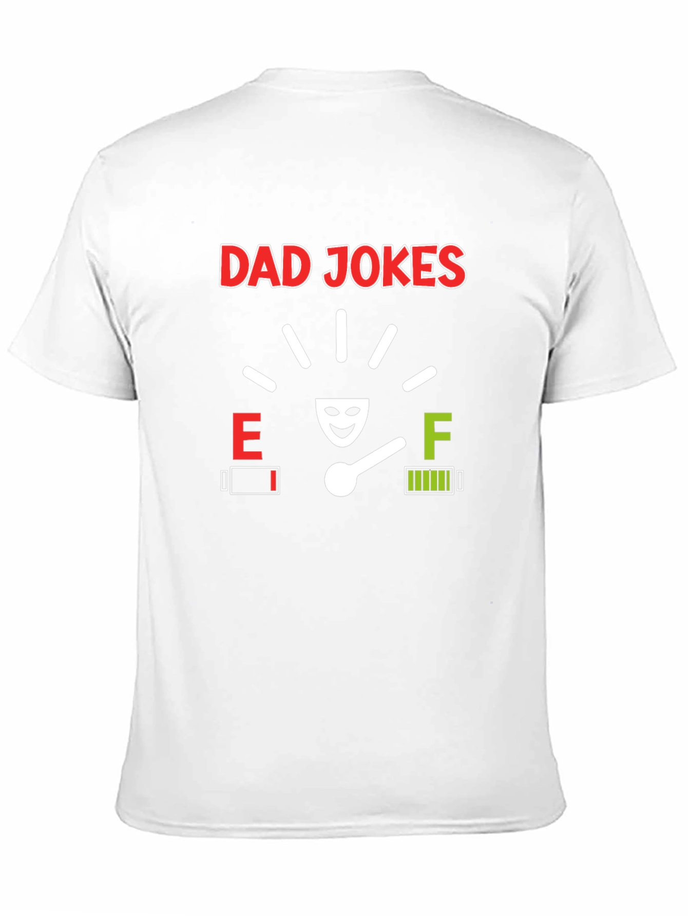 Camiseta Negra Dad Jokes - Humor para Papás