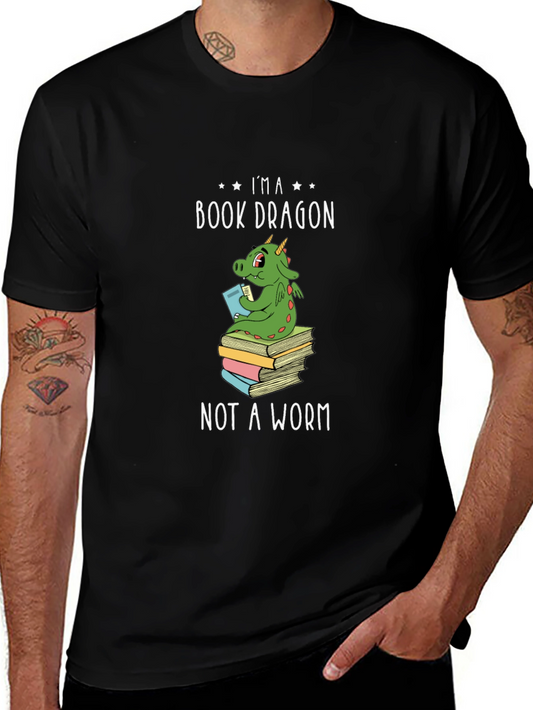 Camiseta Book Dragon: Para Amantes de la Lectura
