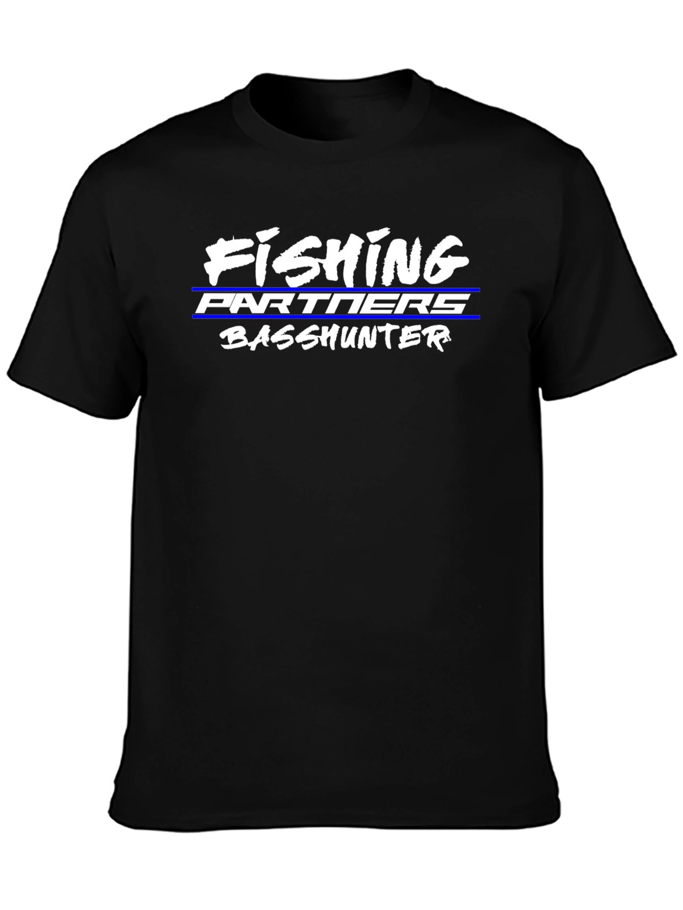 Camiseta Negra Fishing Partners Basshunter