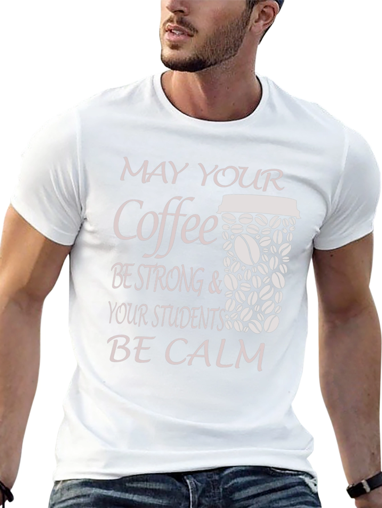 Camiseta Negra Café Fuerte y Estudiantes Calmos