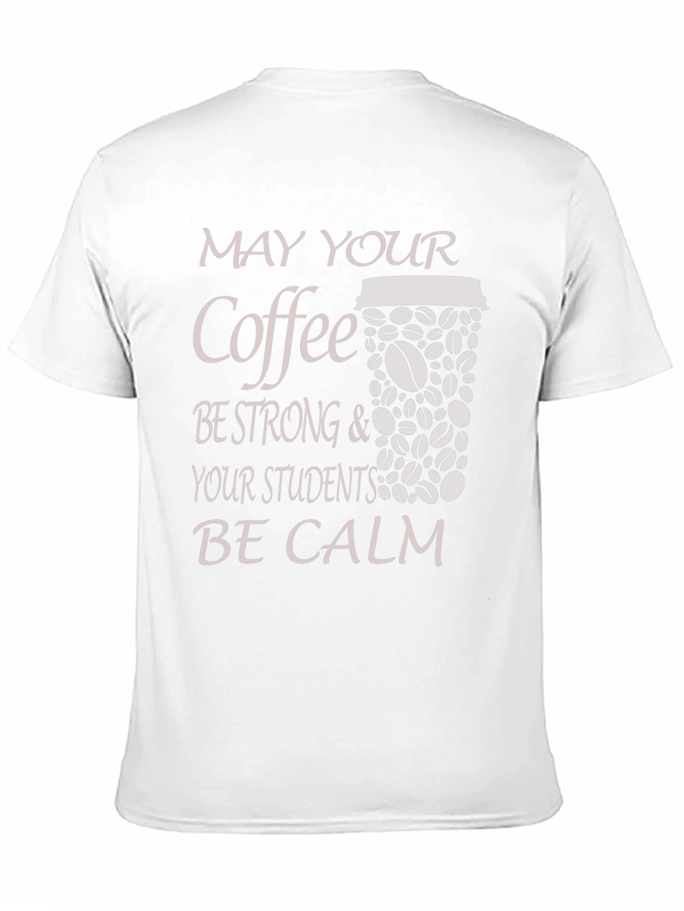 Camiseta Negra Café Fuerte y Estudiantes Calmos