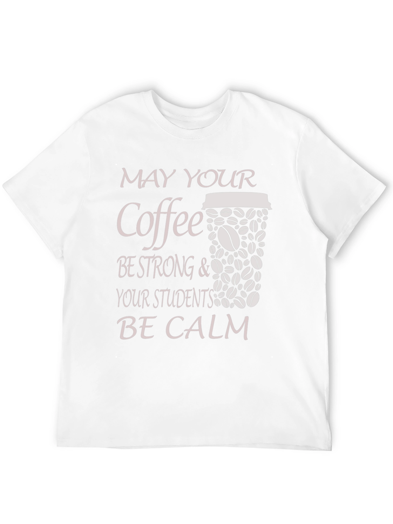 Camiseta Negra Café Fuerte y Estudiantes Calmos