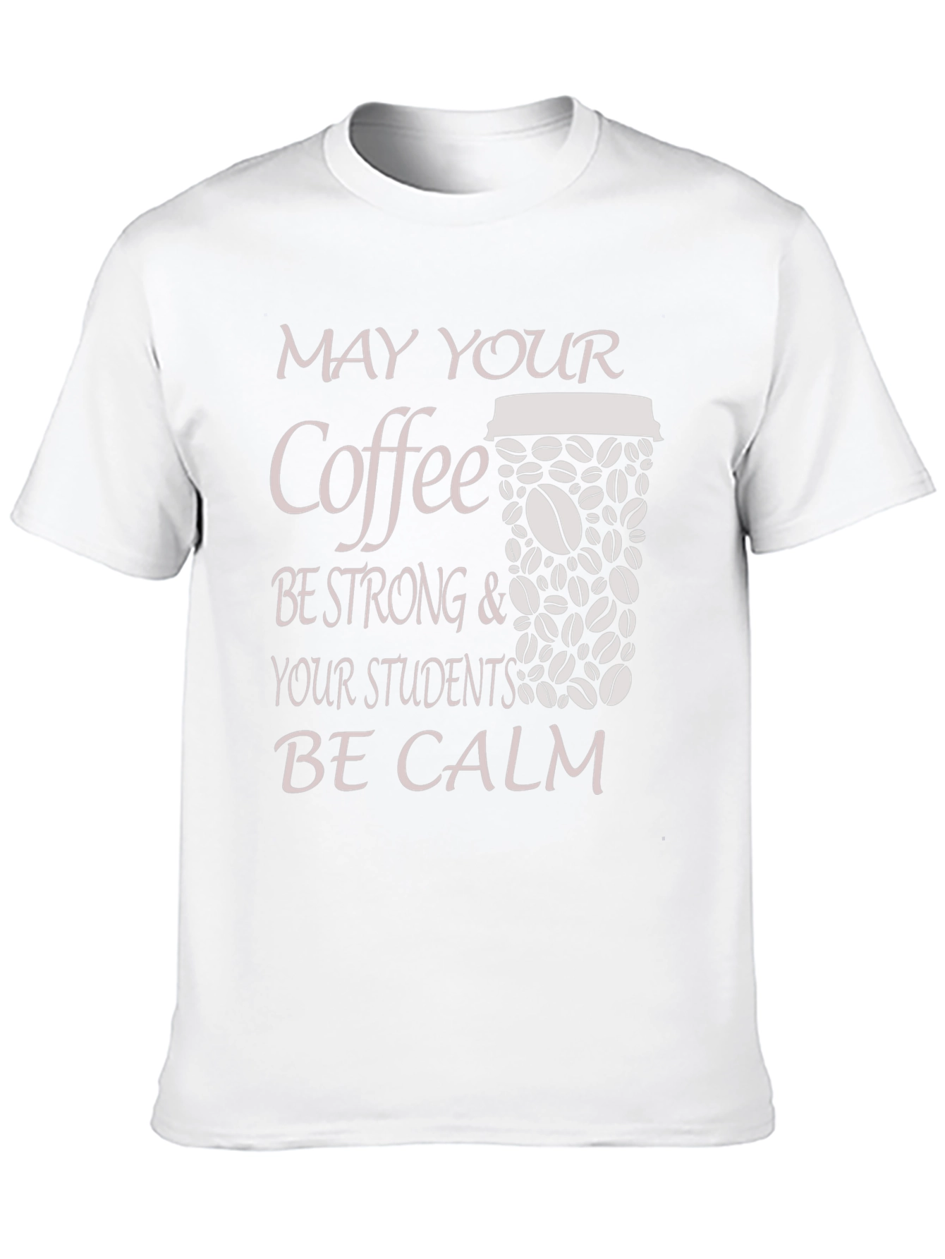 Camiseta Negra Café Fuerte y Estudiantes Calmos