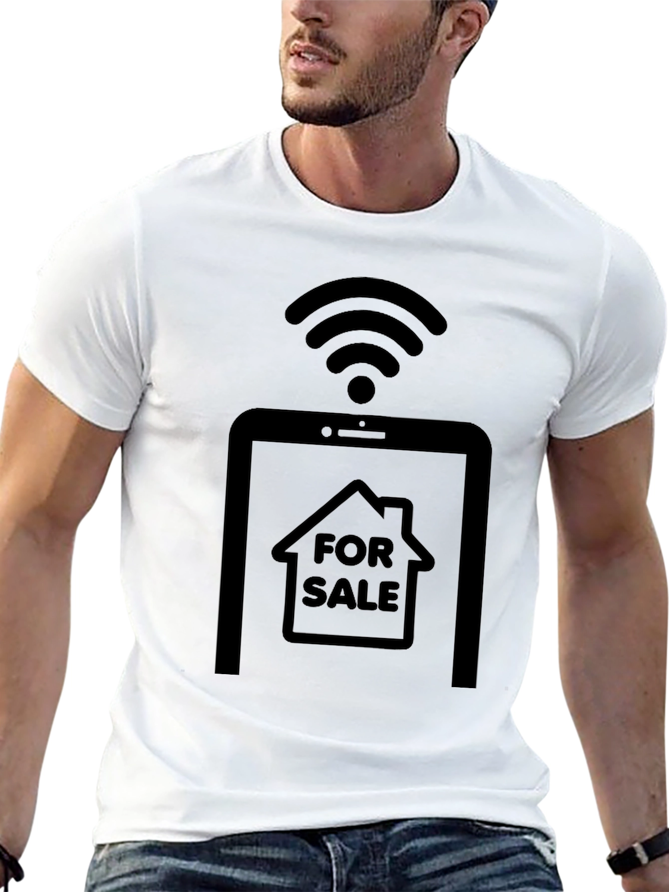 Camiseta Negra Inteligente Se Vende