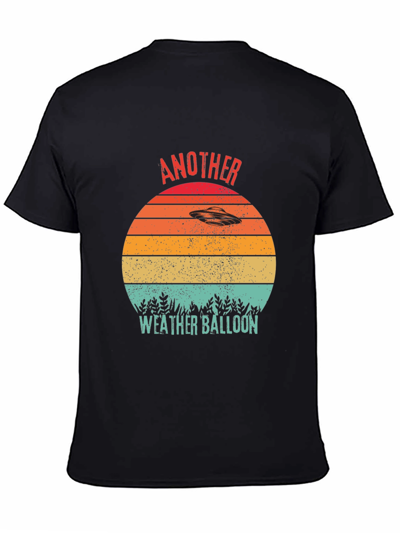 Camiseta OVNI Retro Otro Globo Meteorológico