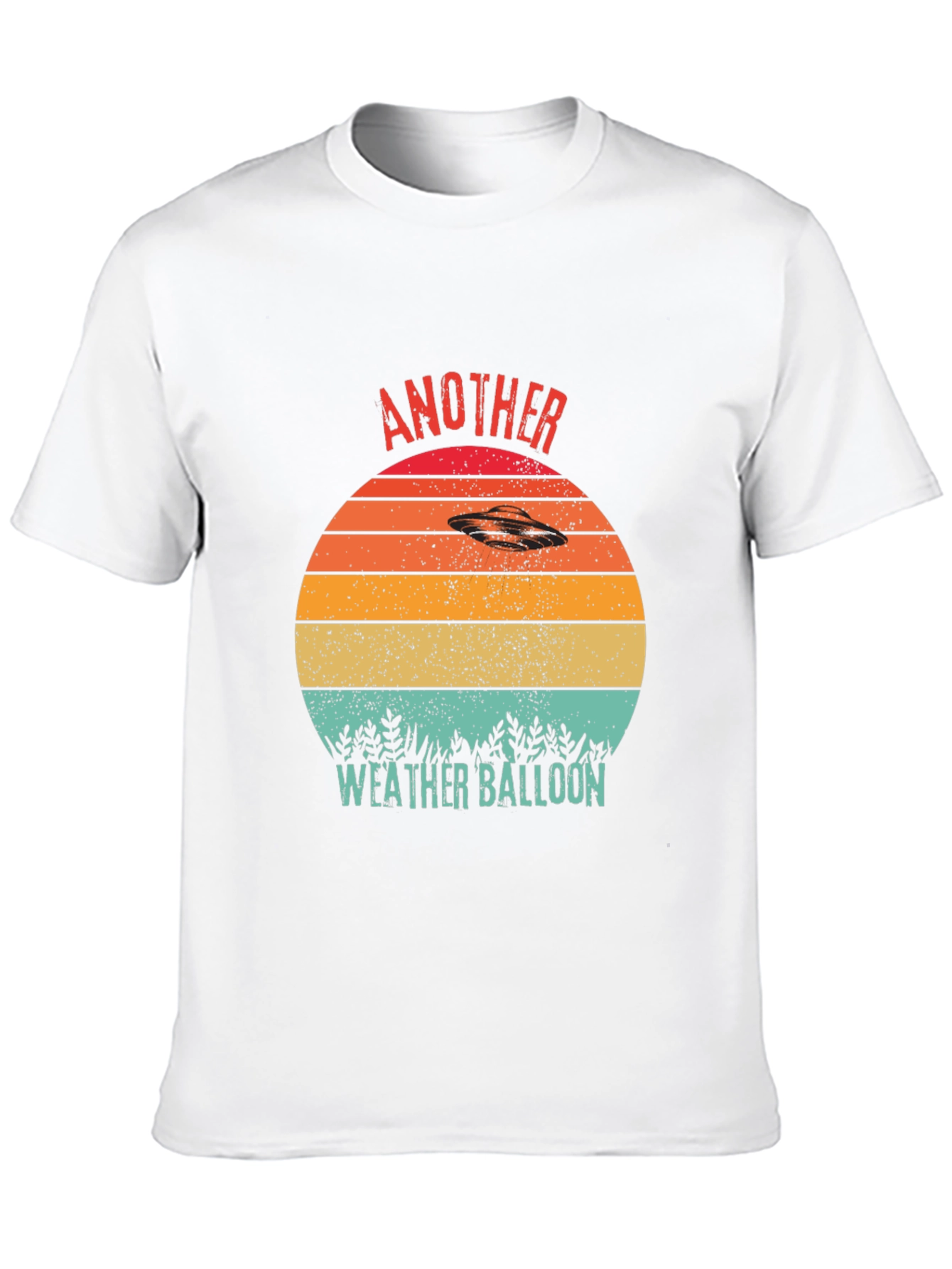 Camiseta OVNI Retro Otro Globo Meteorológico