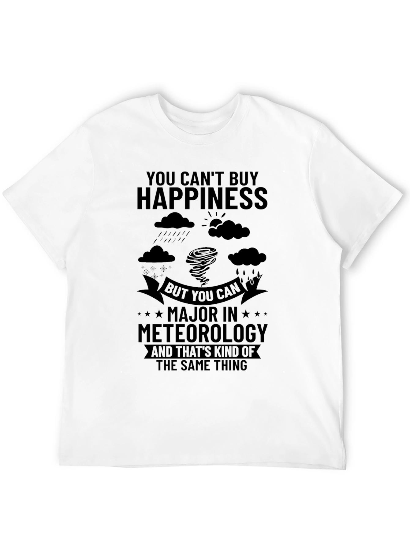 Camiseta Meteorología: Felicidad Científica