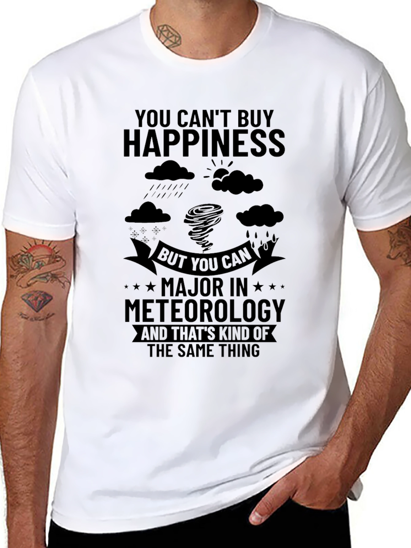 Camiseta Meteorología: Felicidad Científica