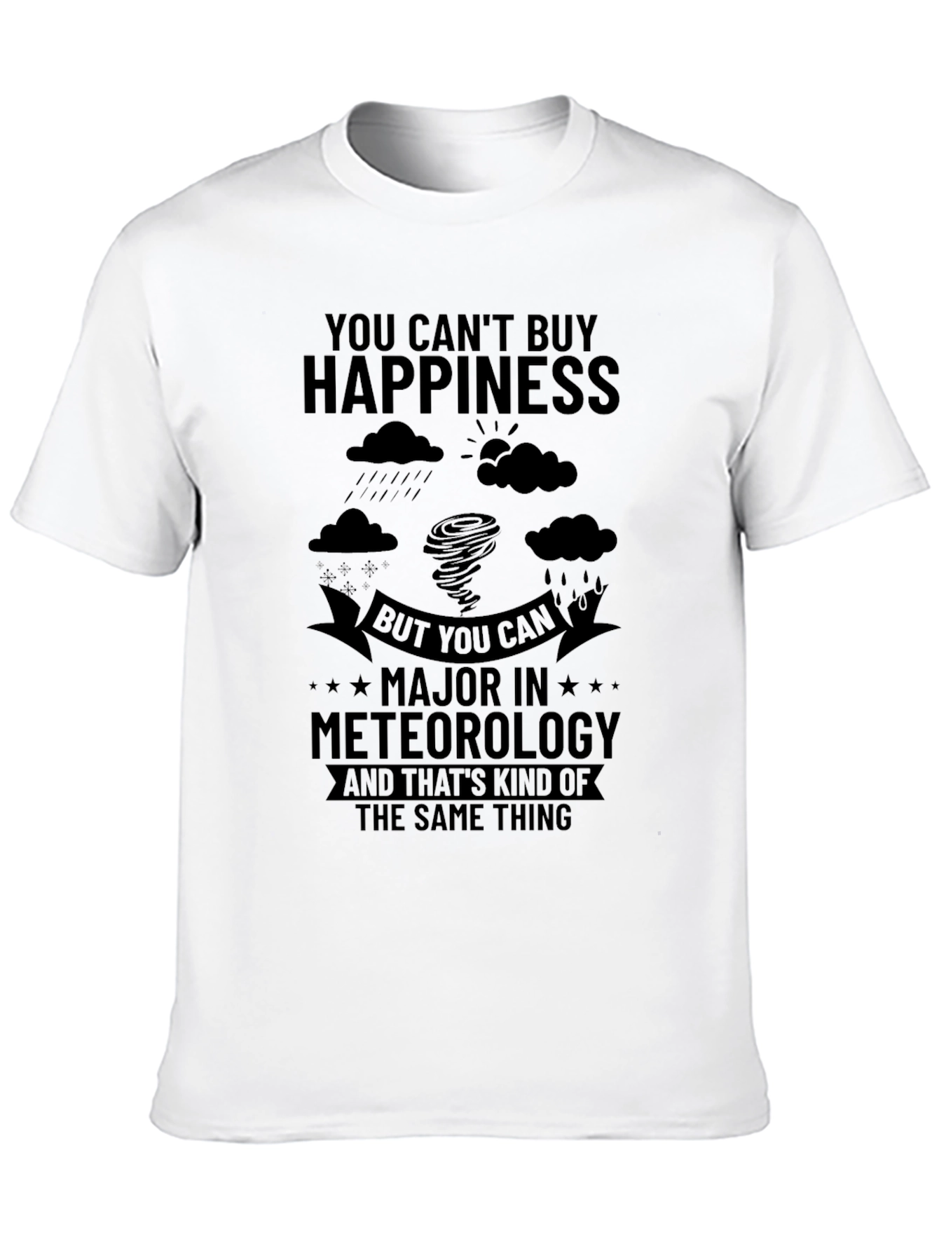 Camiseta Meteorología: Felicidad Científica