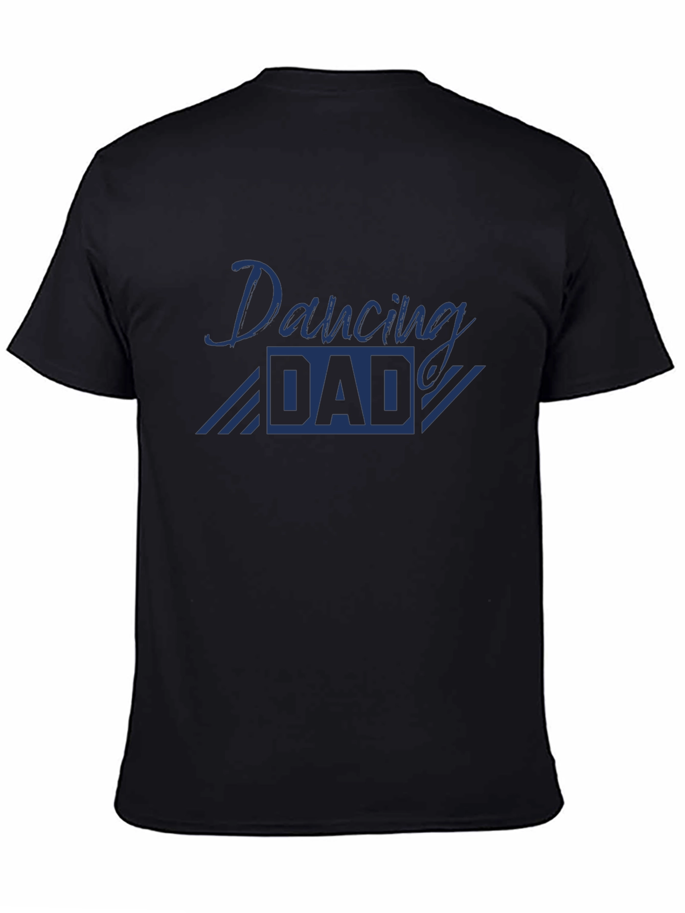 Camiseta Negra Dancing Dad para Hombre