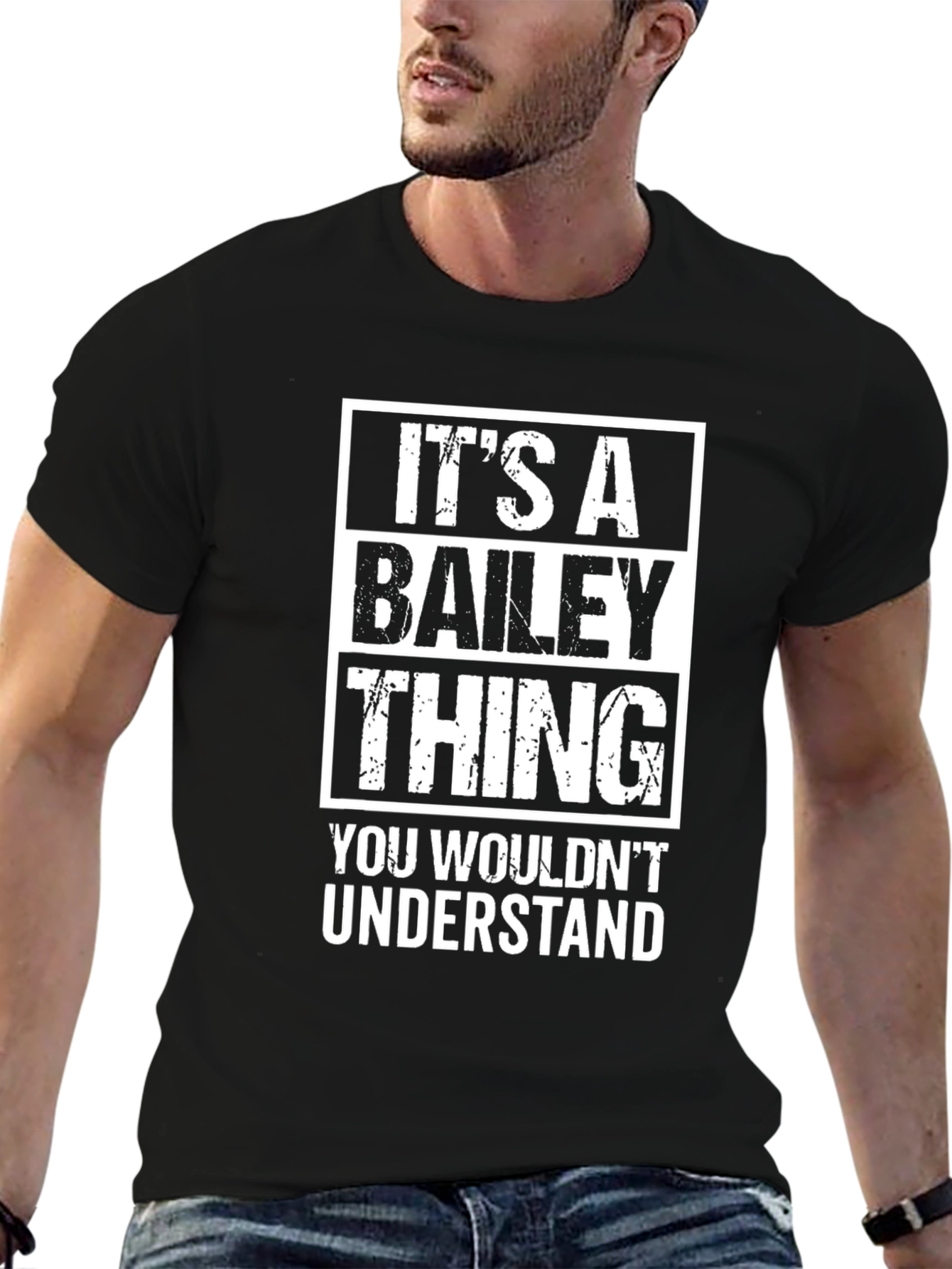 Camiseta Negra - Es Cosa de Bailey