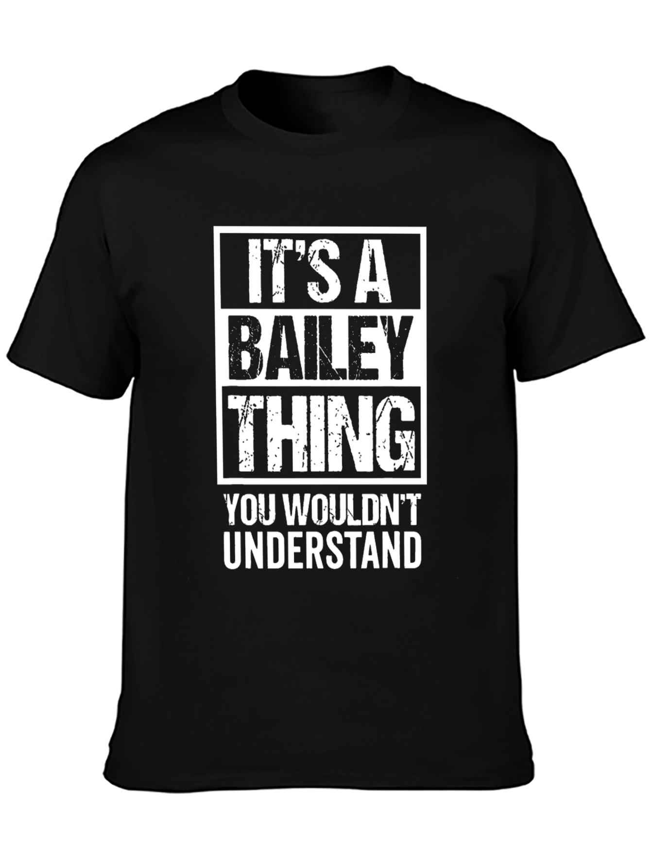 Camiseta Negra - Es Cosa de Bailey