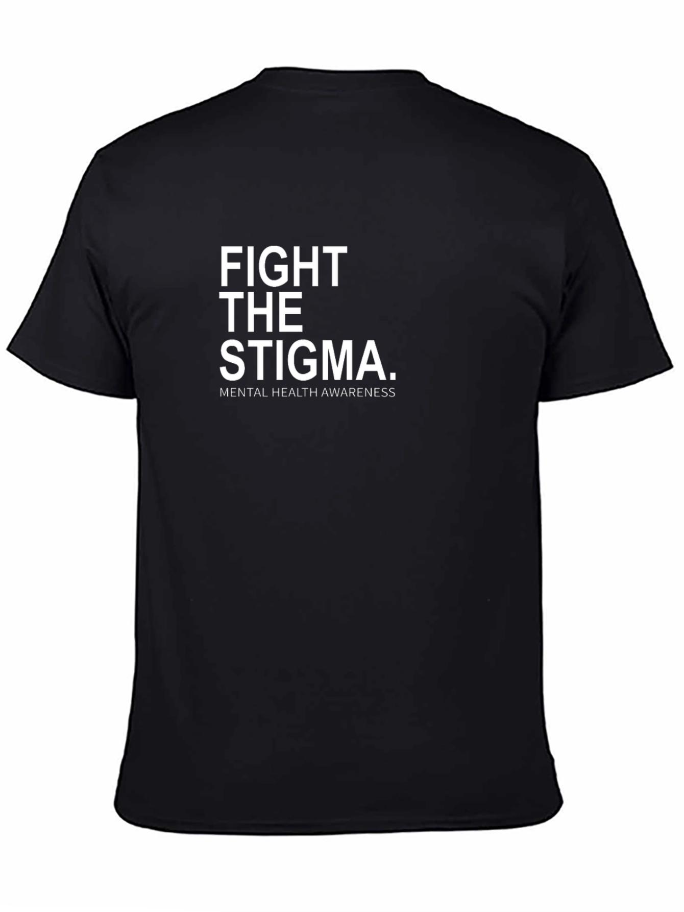 Camiseta Negra Fight The Stigma