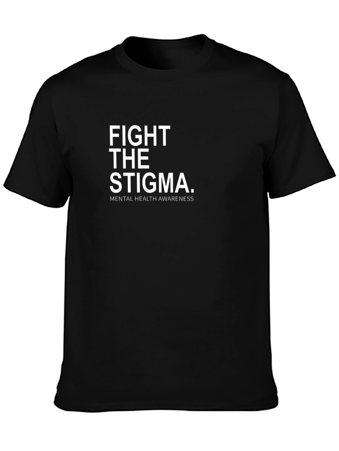 Camiseta Negra Fight The Stigma
