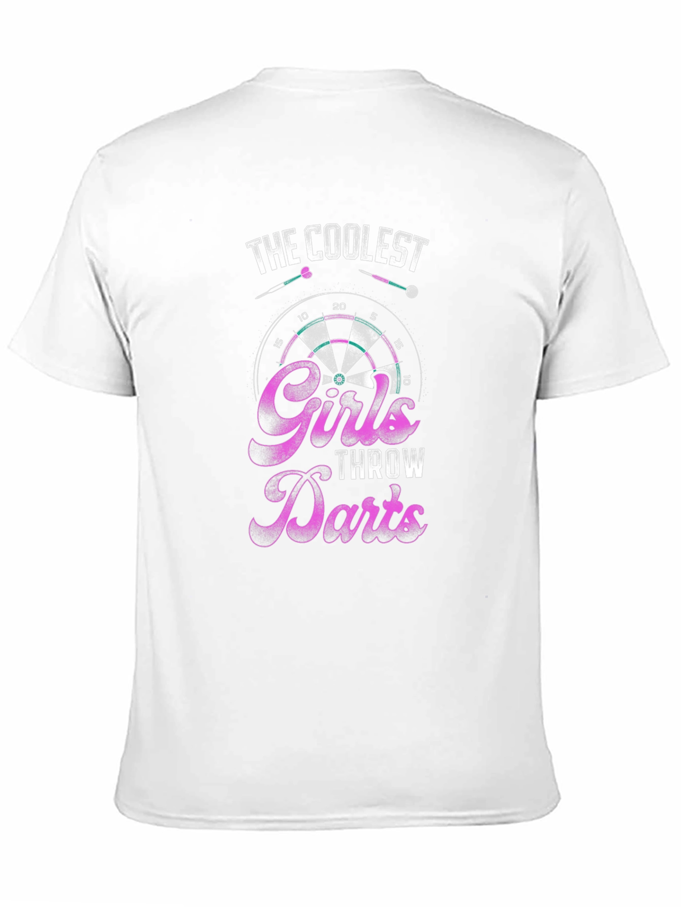 Camiseta Negra The Coolest Girls Throw Darts