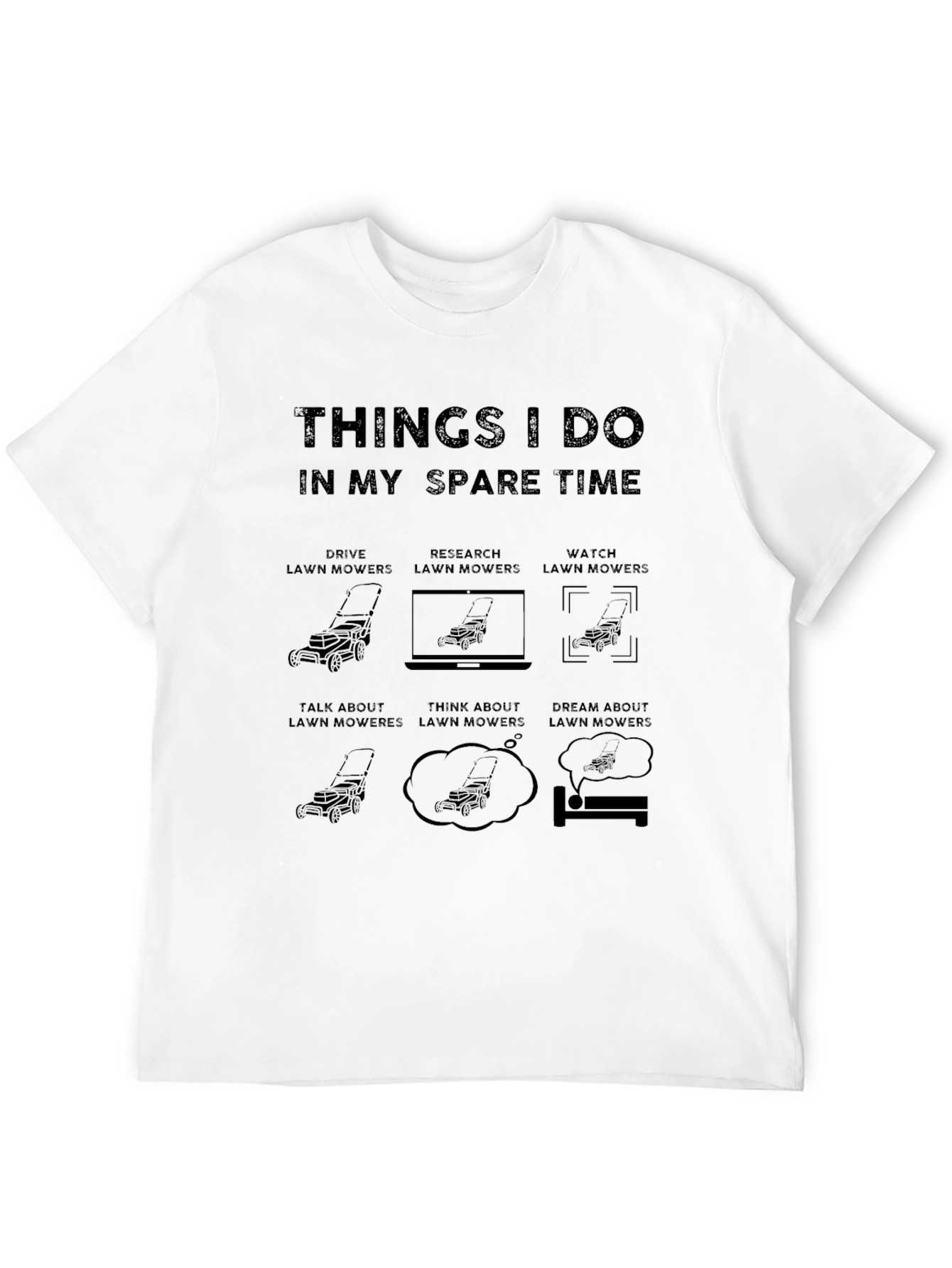 Camiseta Negra Humor Jardinería