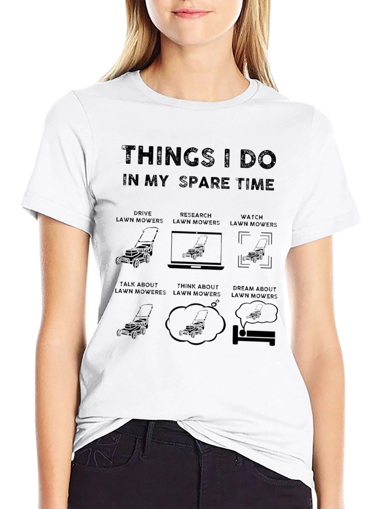 Camiseta Negra Humor Jardinería