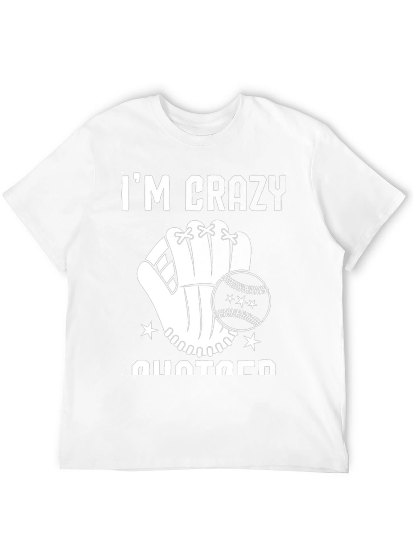 Camiseta Negra Im Crazy