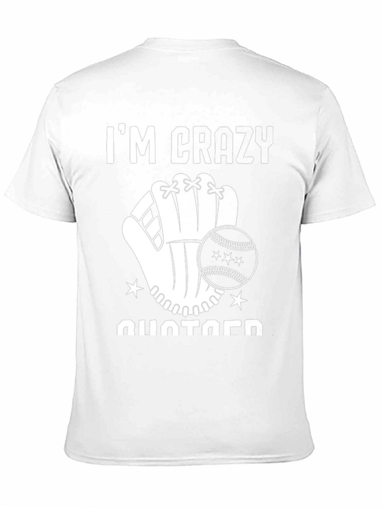 Camiseta Negra Im Crazy