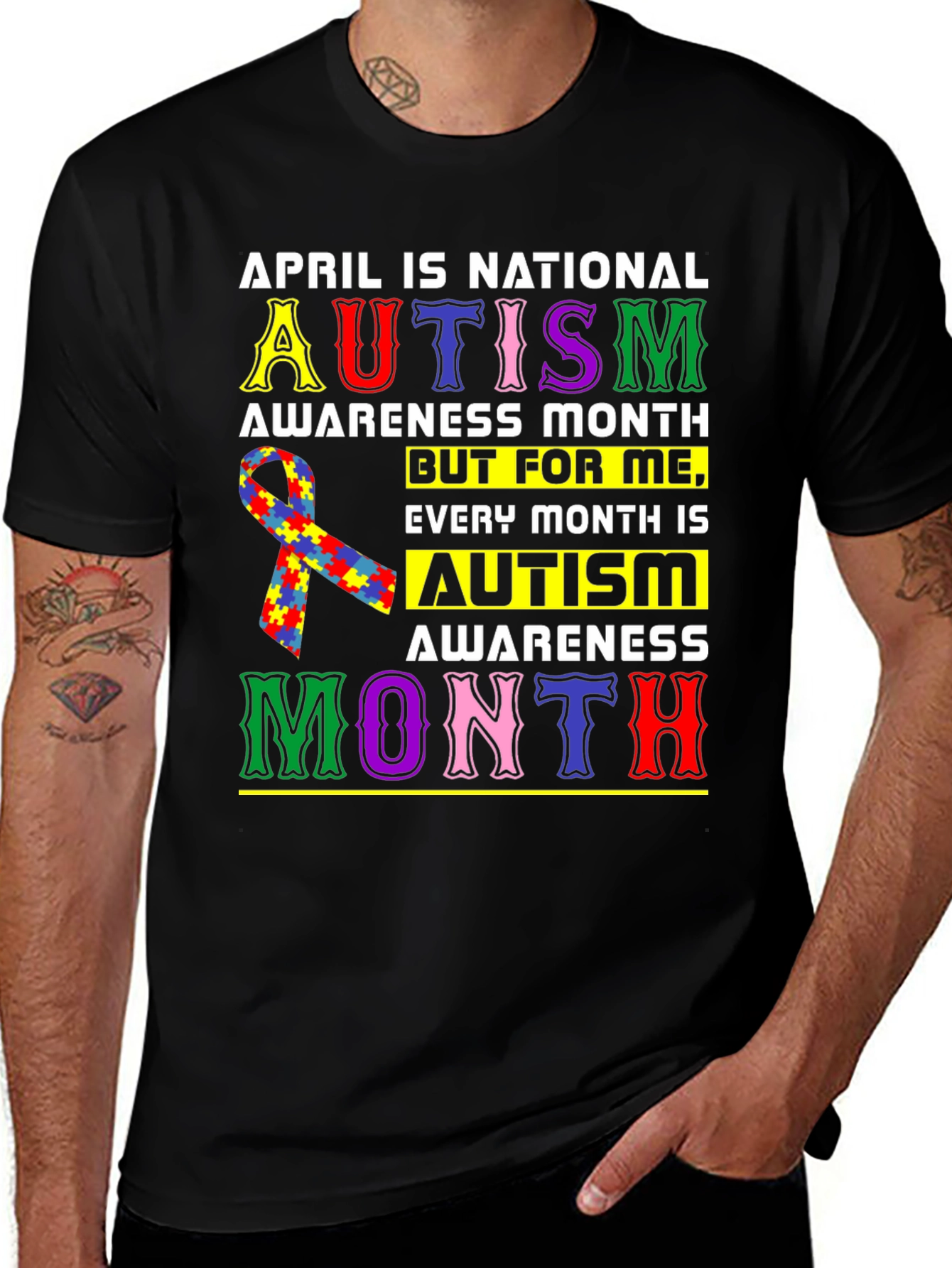 Camiseta Mes de Concientización sobre el Autismo