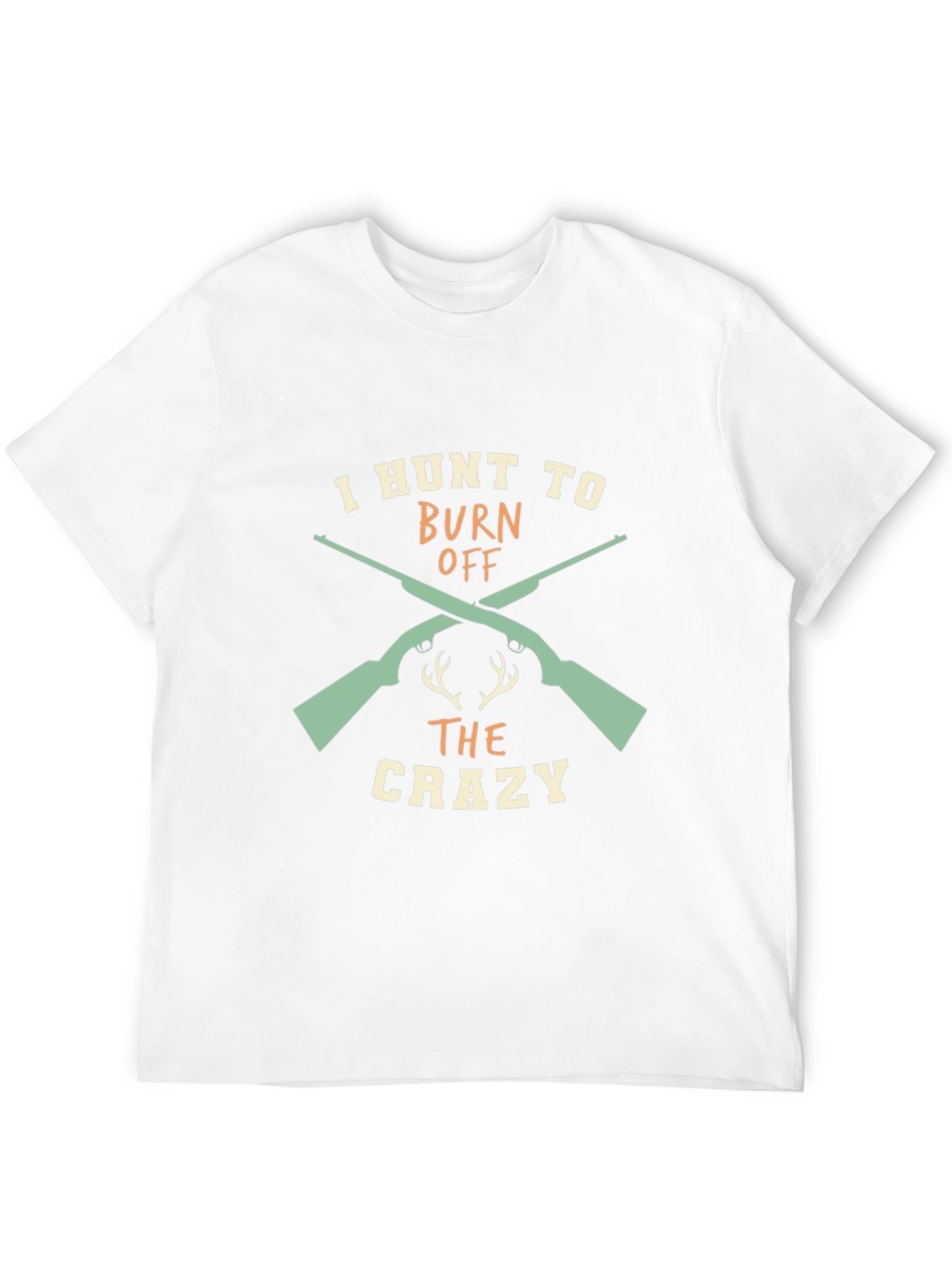 Camiseta Negra I Hunt to Burn Off The Crazy