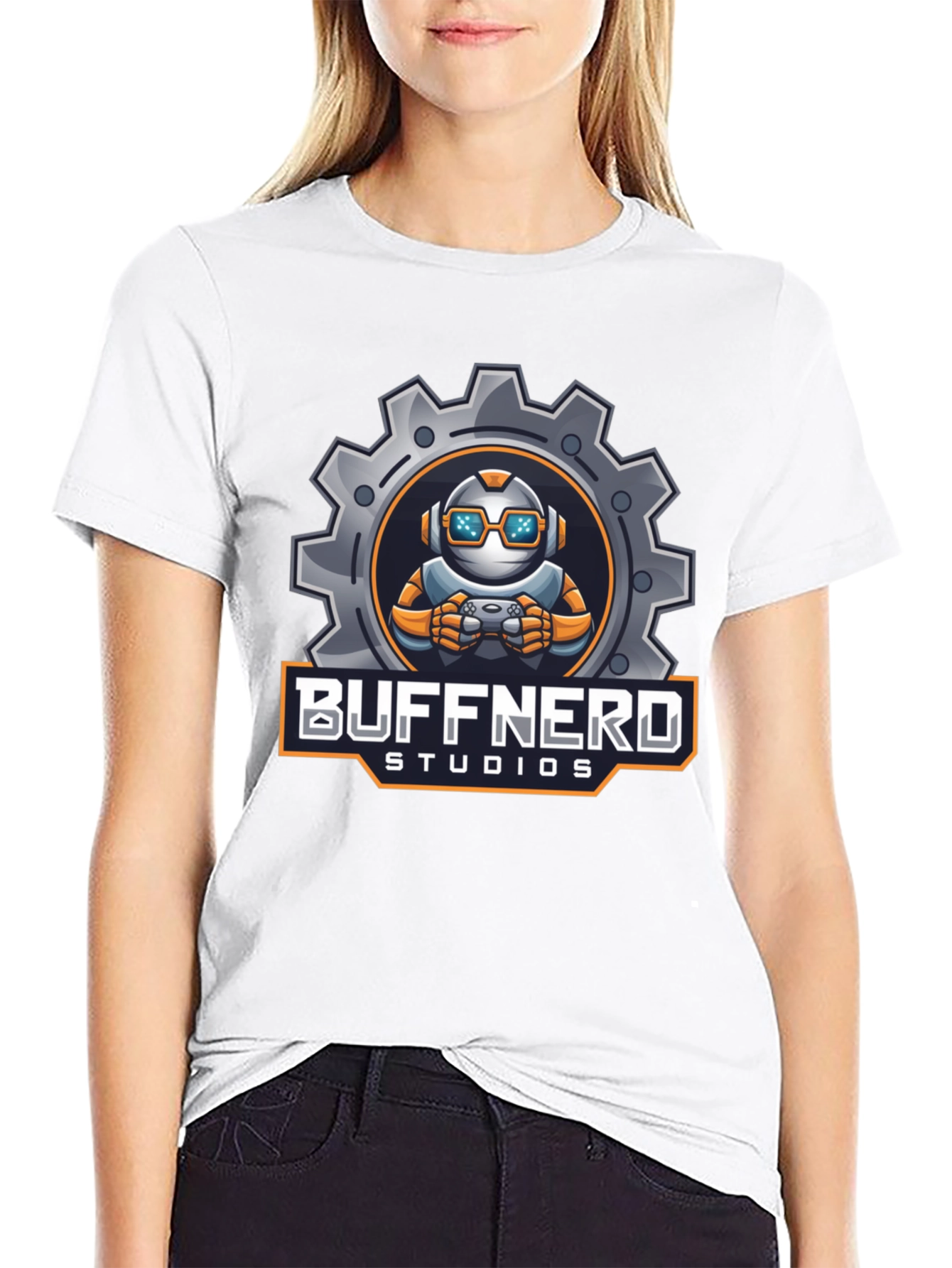 Camiseta Negra Buffnerd Studios