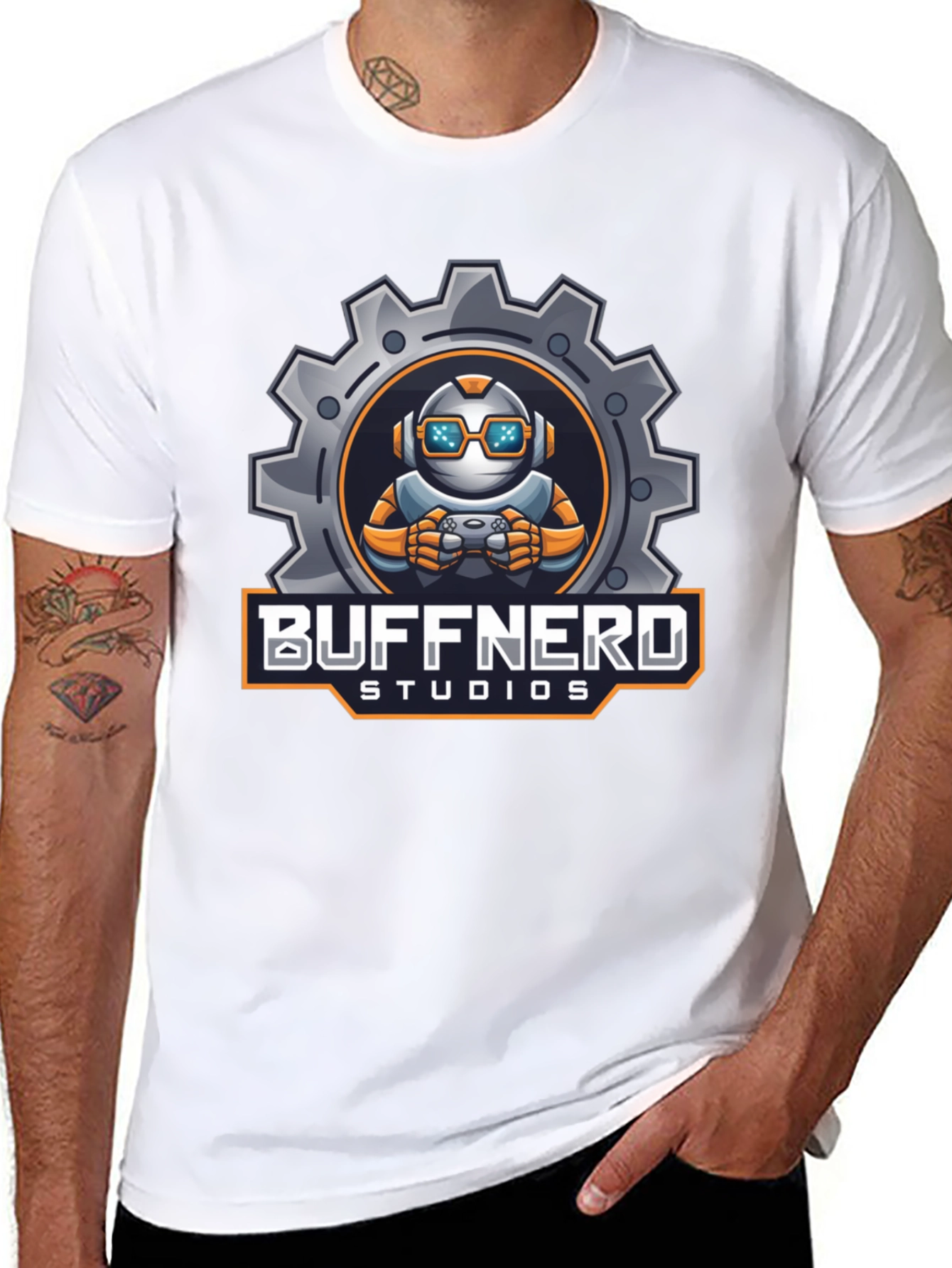 Camiseta Negra Buffnerd Studios