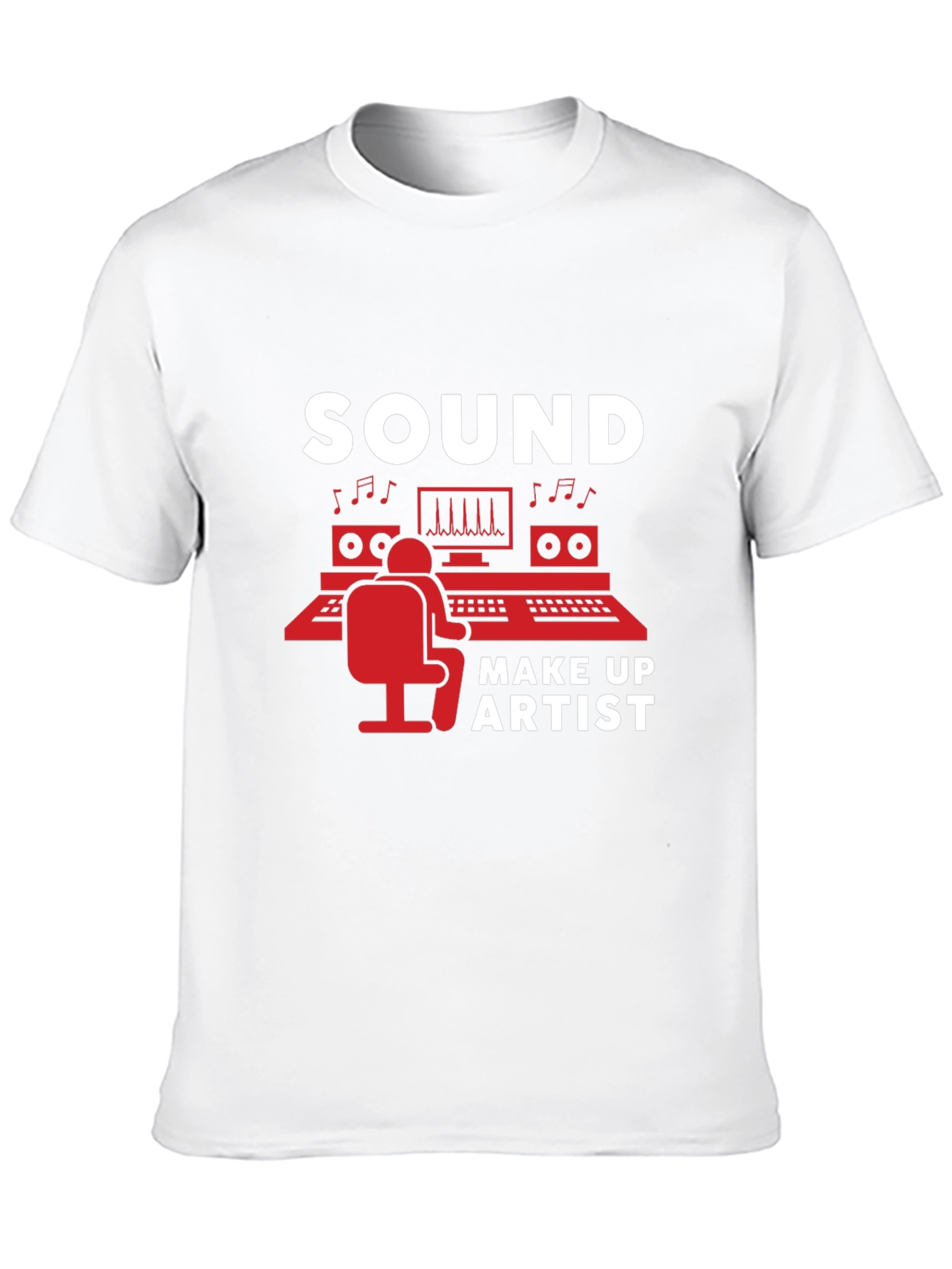 Camiseta Negra Sound Make Up Artist