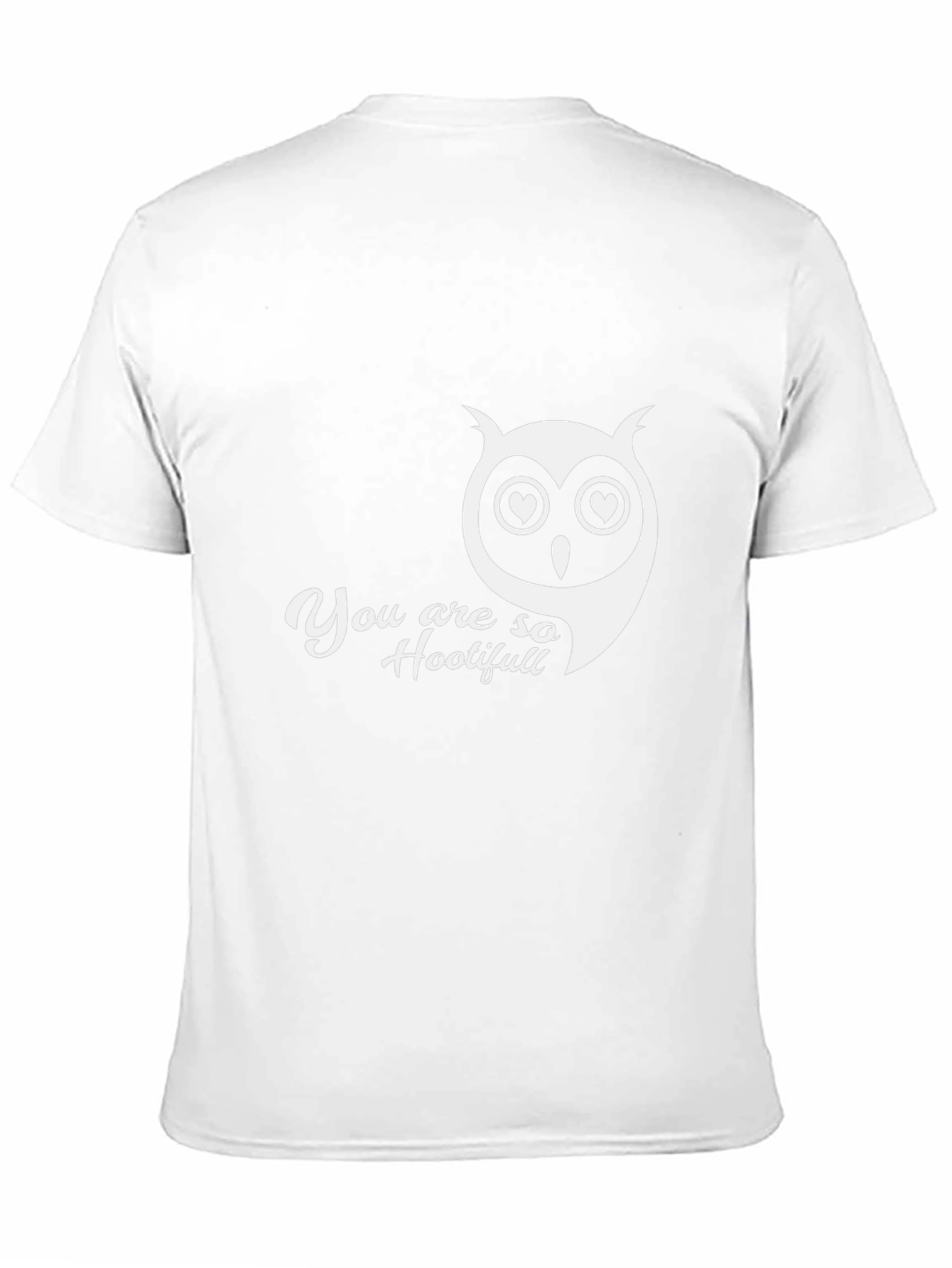 Camiseta Negra con Búho You are so Hootifull