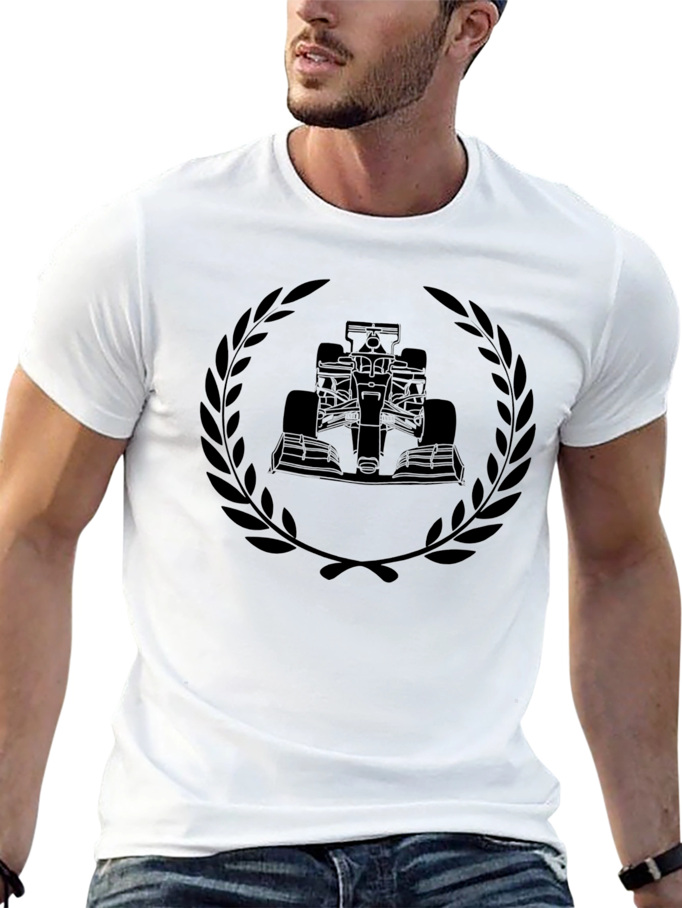 Camiseta Negra Fórmula 1 Laureada