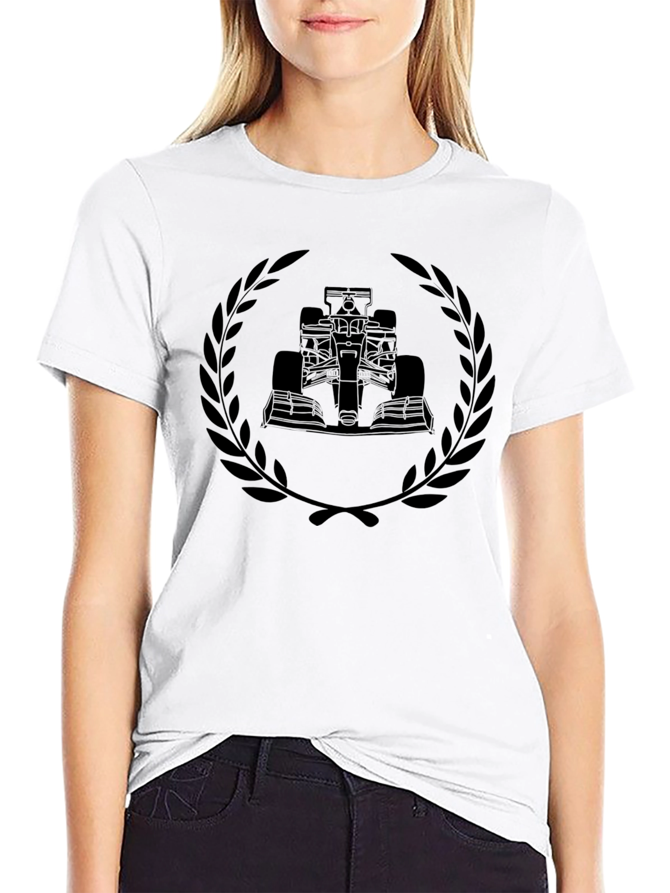 Camiseta Negra Fórmula 1 Laureada