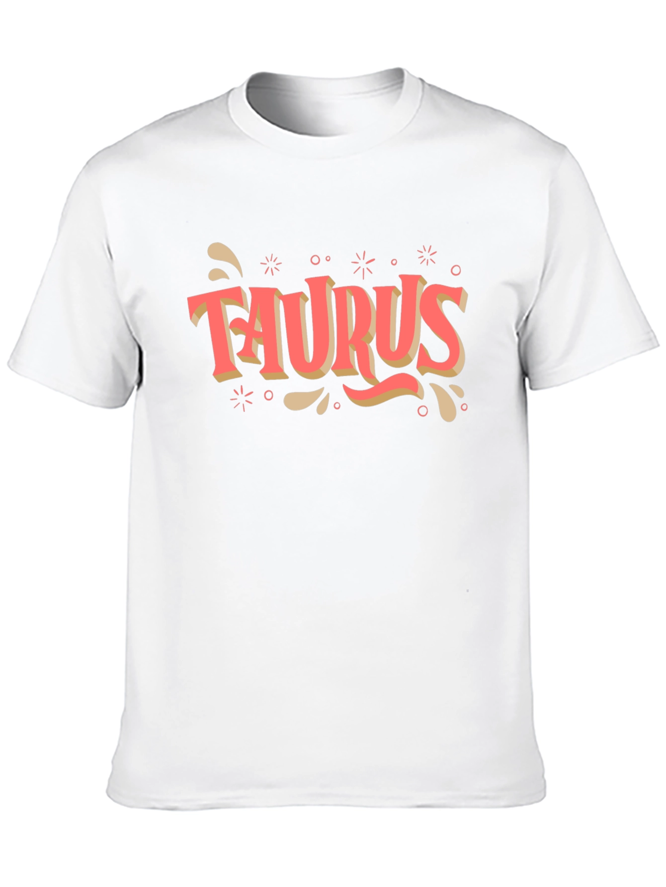 Camiseta Negra Signo Tauro Estilo Retro