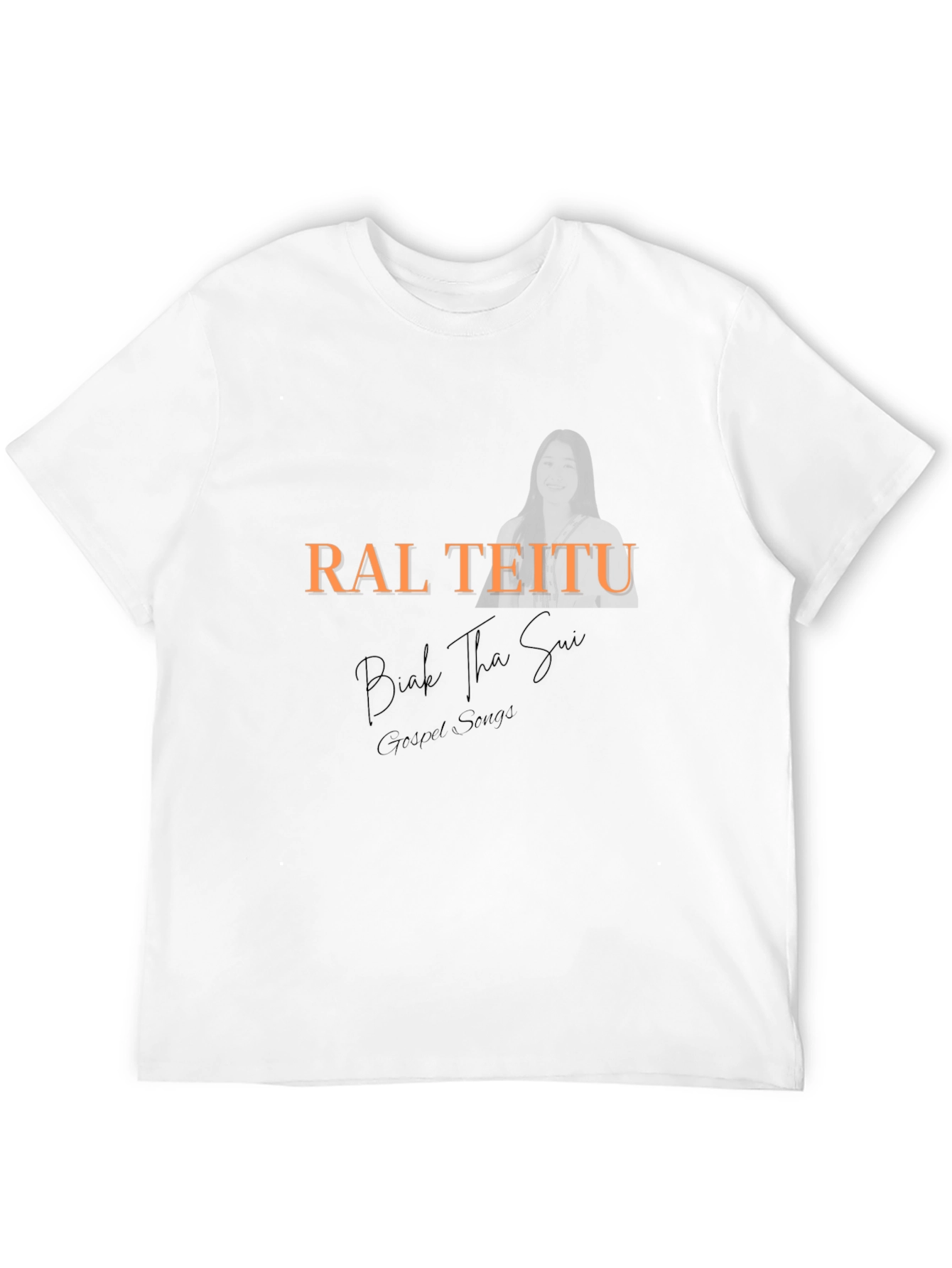 Camiseta Negra Ral Teitu Gospel Songs