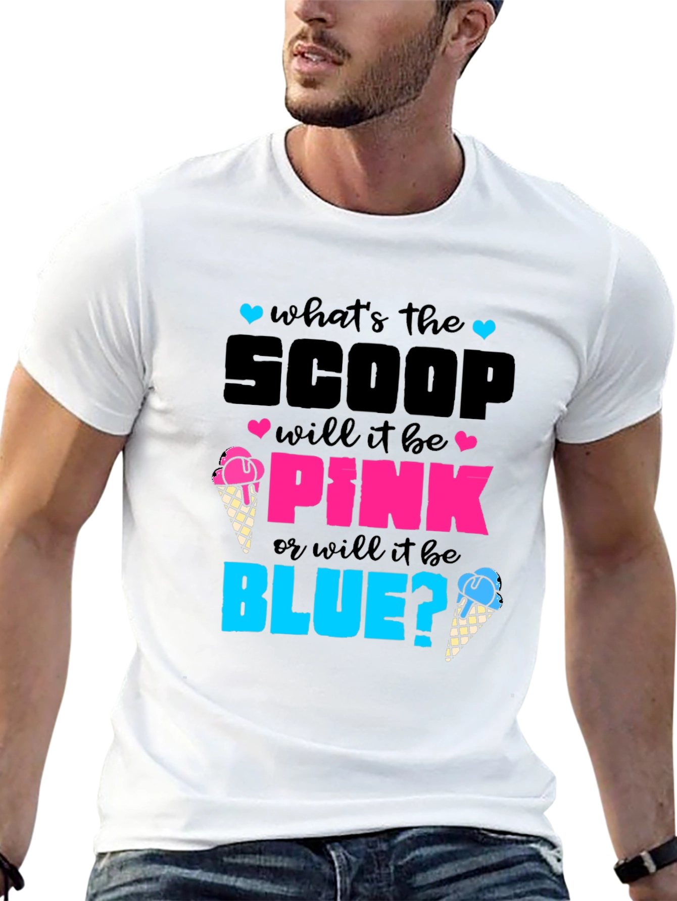 Camiseta Revelación de Género: ¿Rosa o Azul?