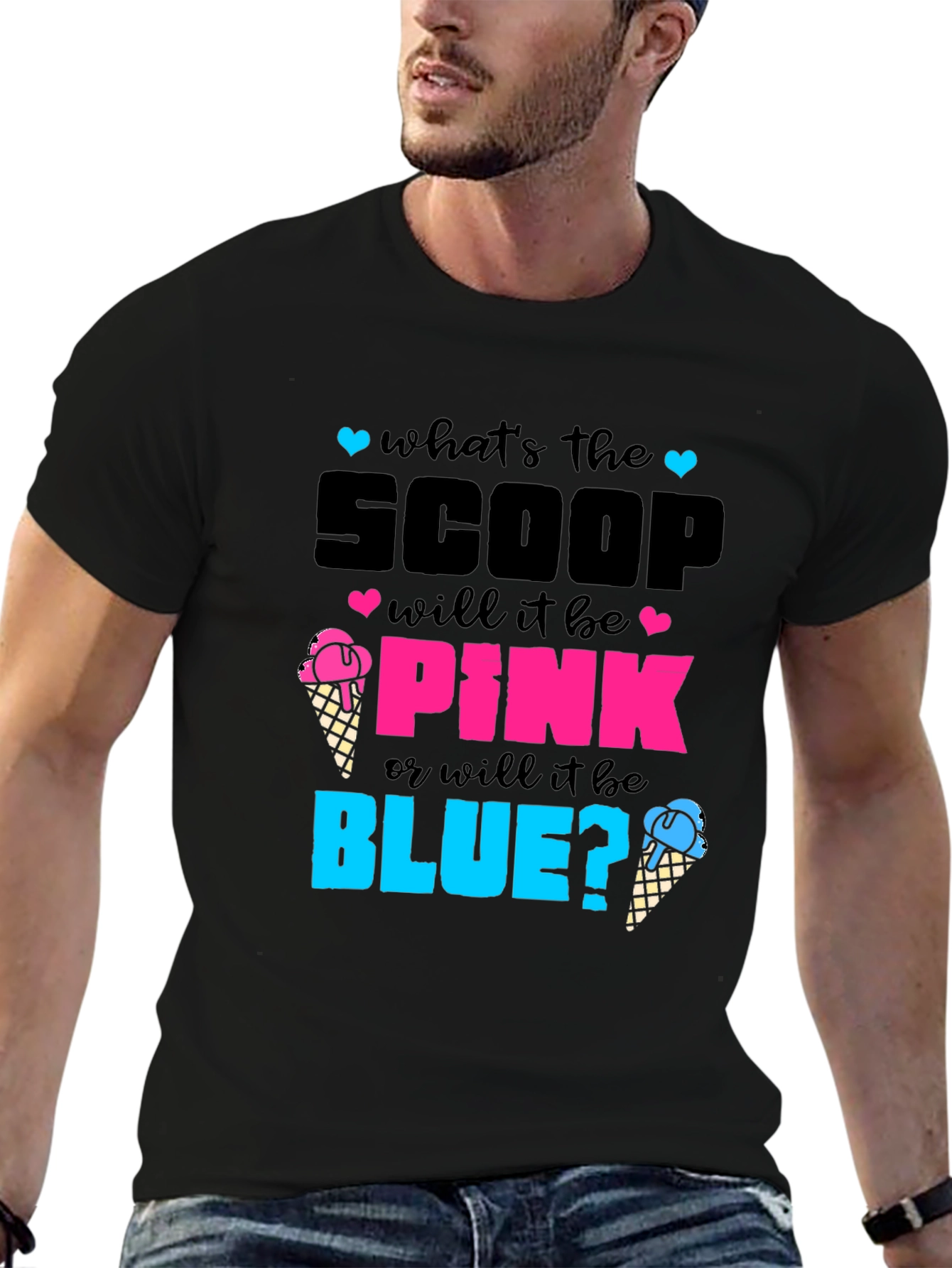 Camiseta Revelación de Género: ¿Rosa o Azul?