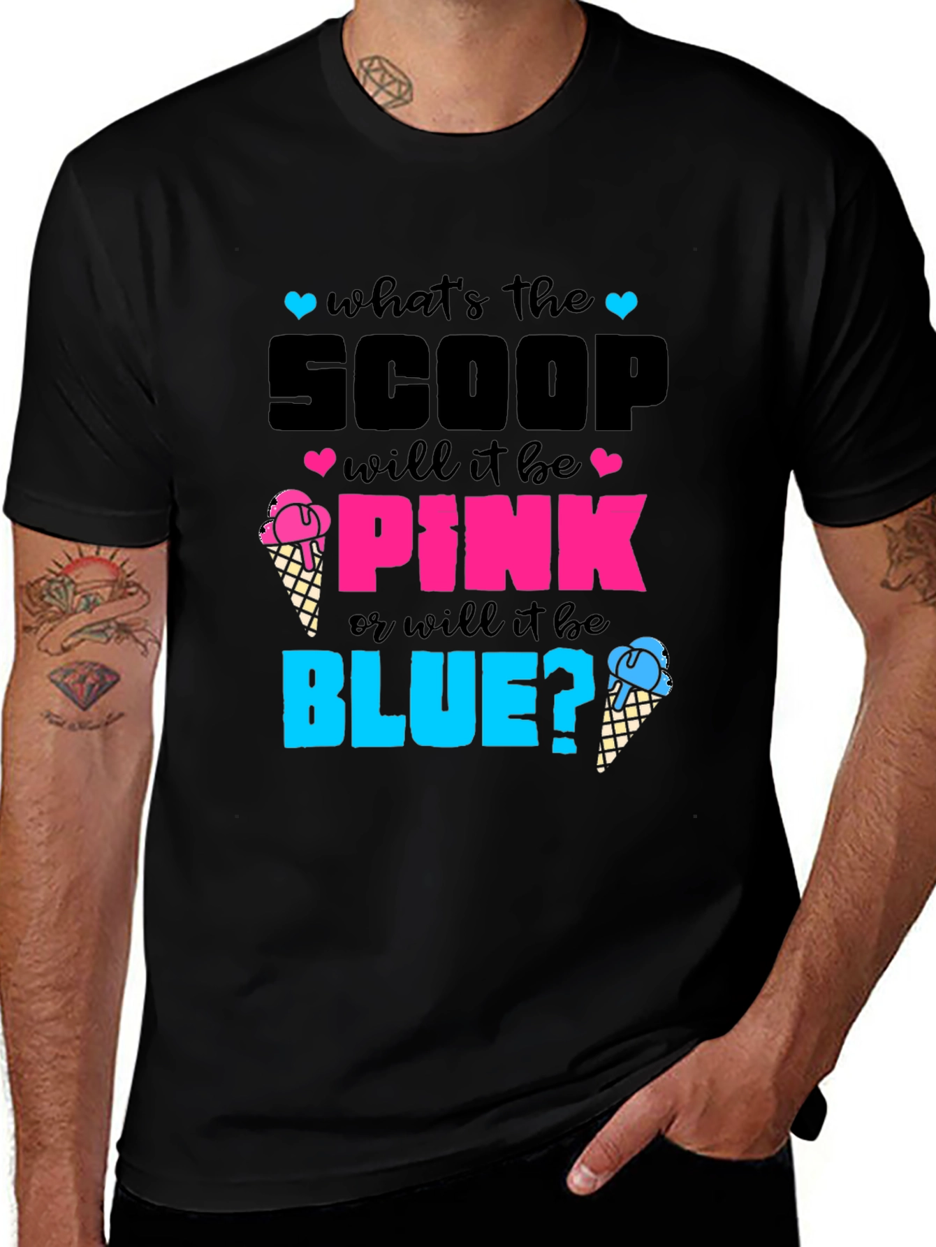 Camiseta Revelación de Género: ¿Rosa o Azul?