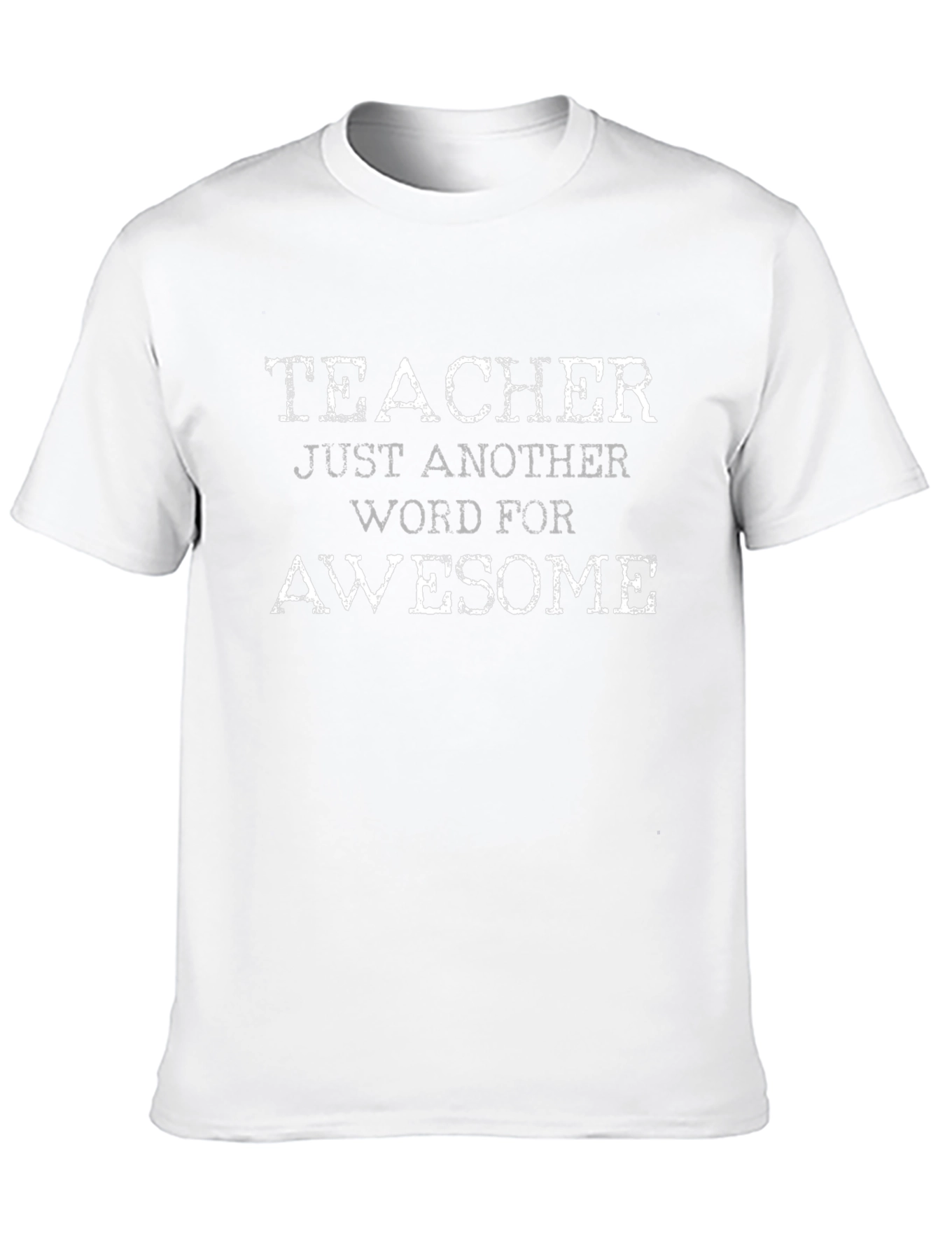 Camiseta Negra Profesor: ¡Otra palabra para Increíble!