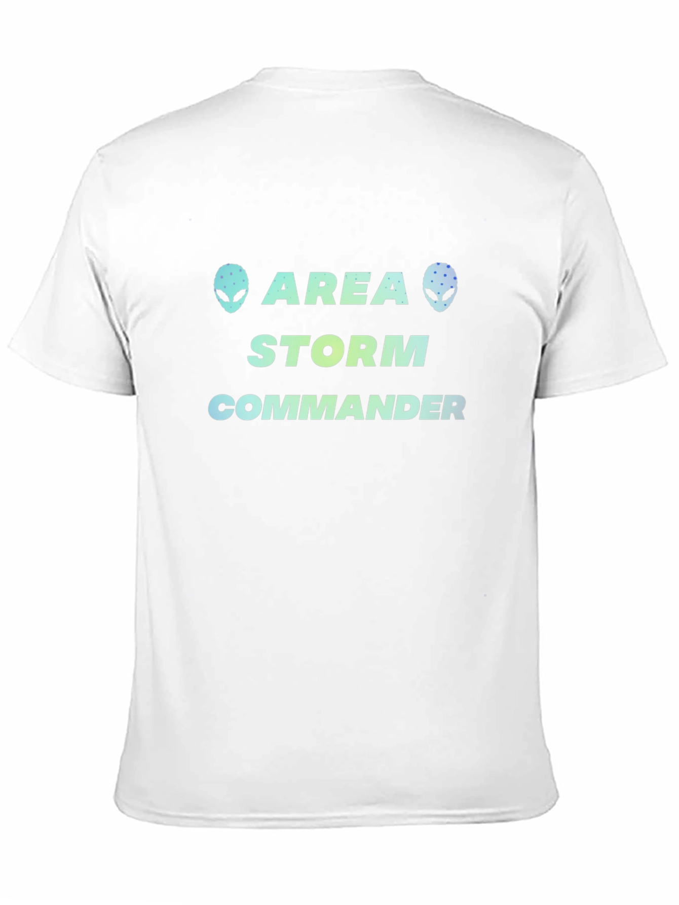 Camiseta Negra Area Storm Commander
