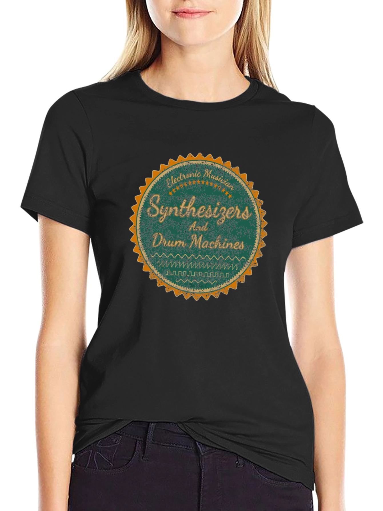 Camiseta Músico Electrónico Sintetizadores