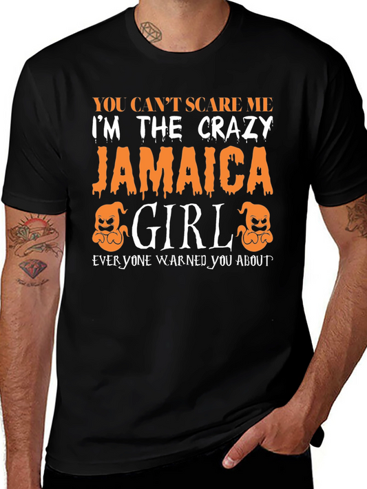 Camiseta Jamaica Girl de Halloween para Mujer