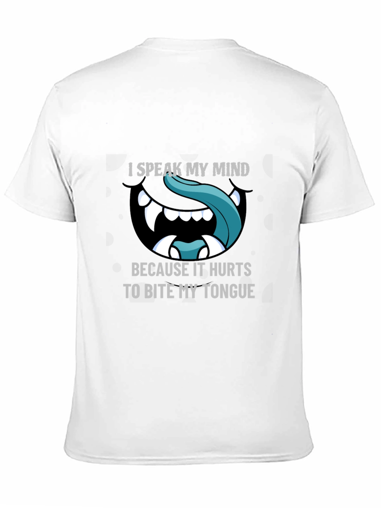 Camiseta Negra con Diseño Hablo mi mente