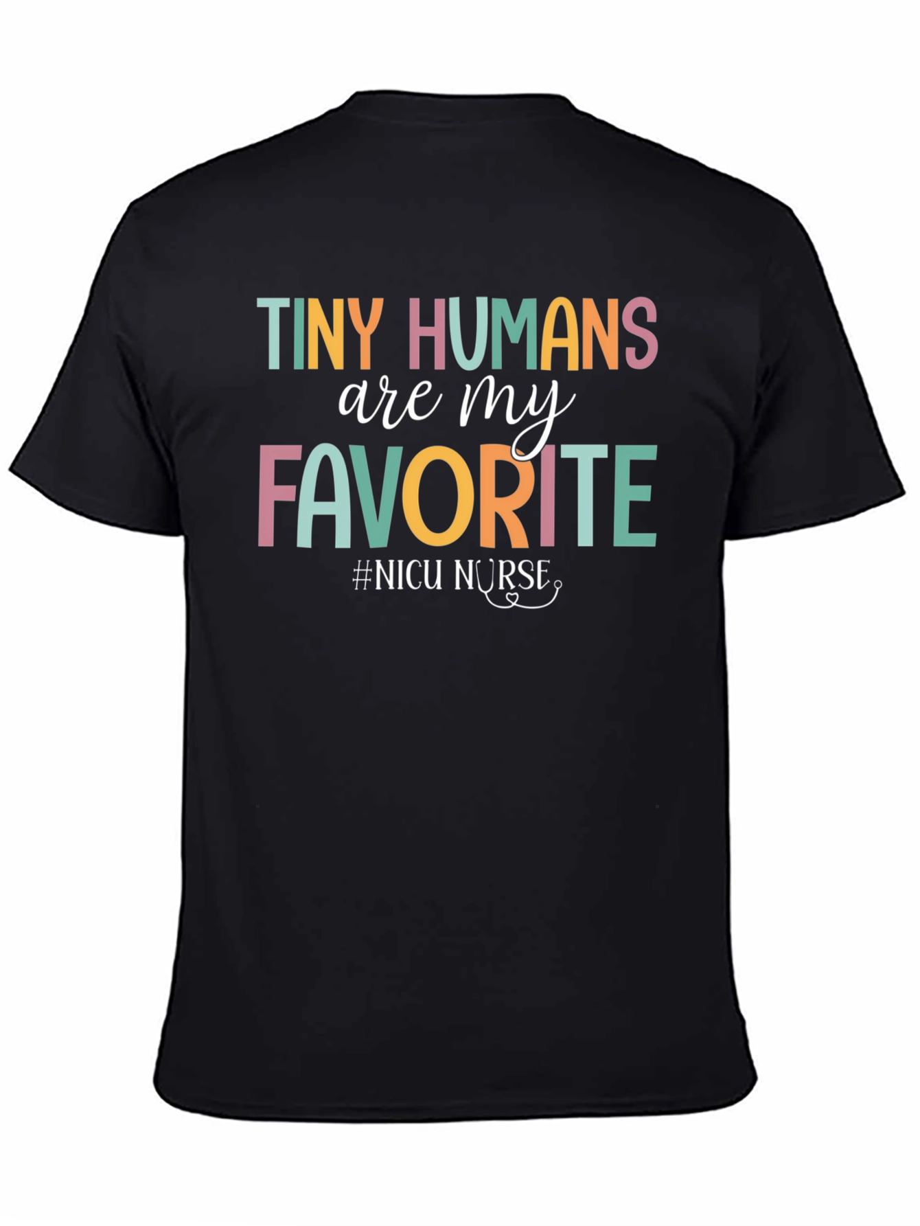 Camiseta Tiny Humans para enfermeras de la UCIN