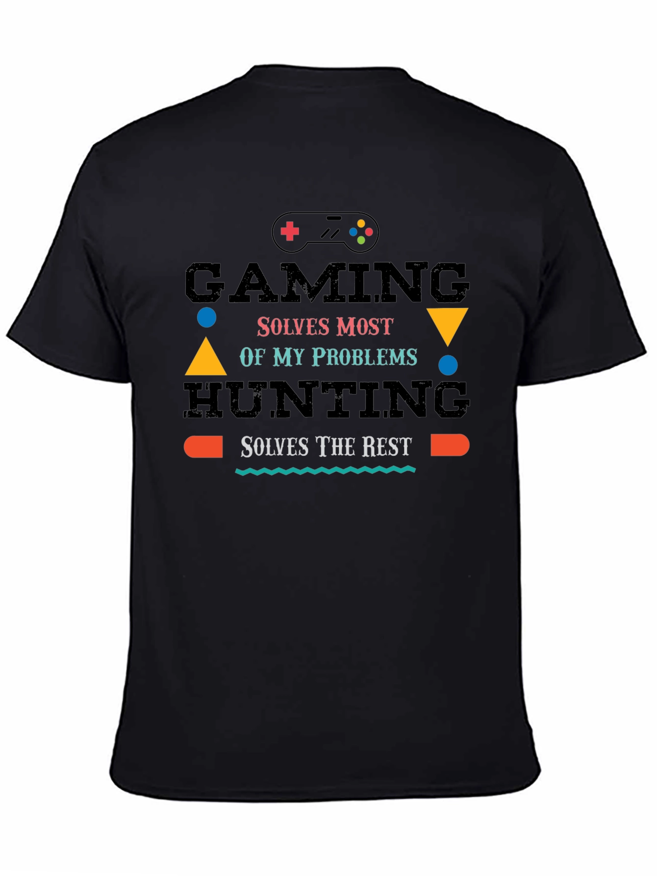 Camiseta Negra Gamer: Soluciona Problemas
