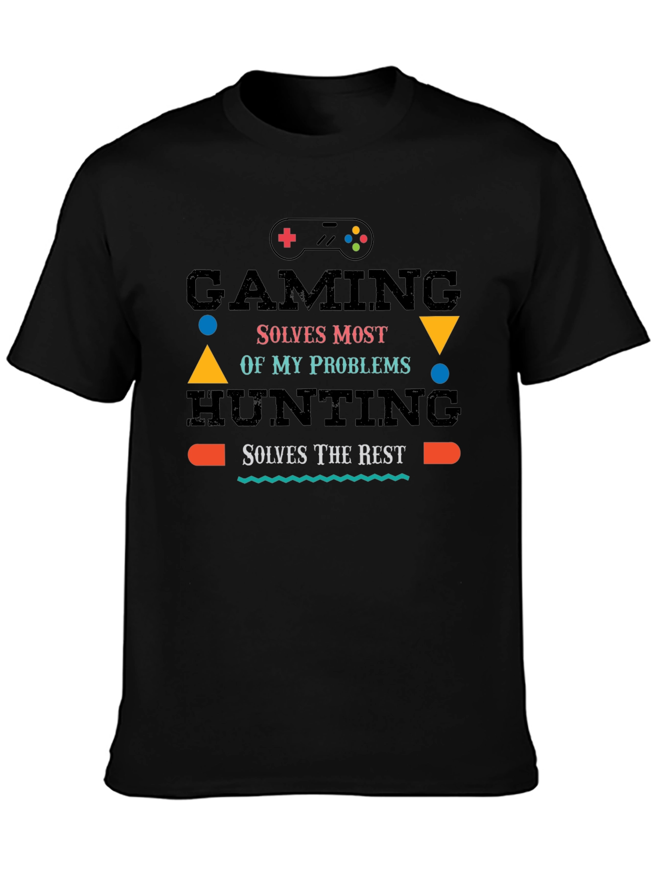 Camiseta Negra Gamer: Soluciona Problemas