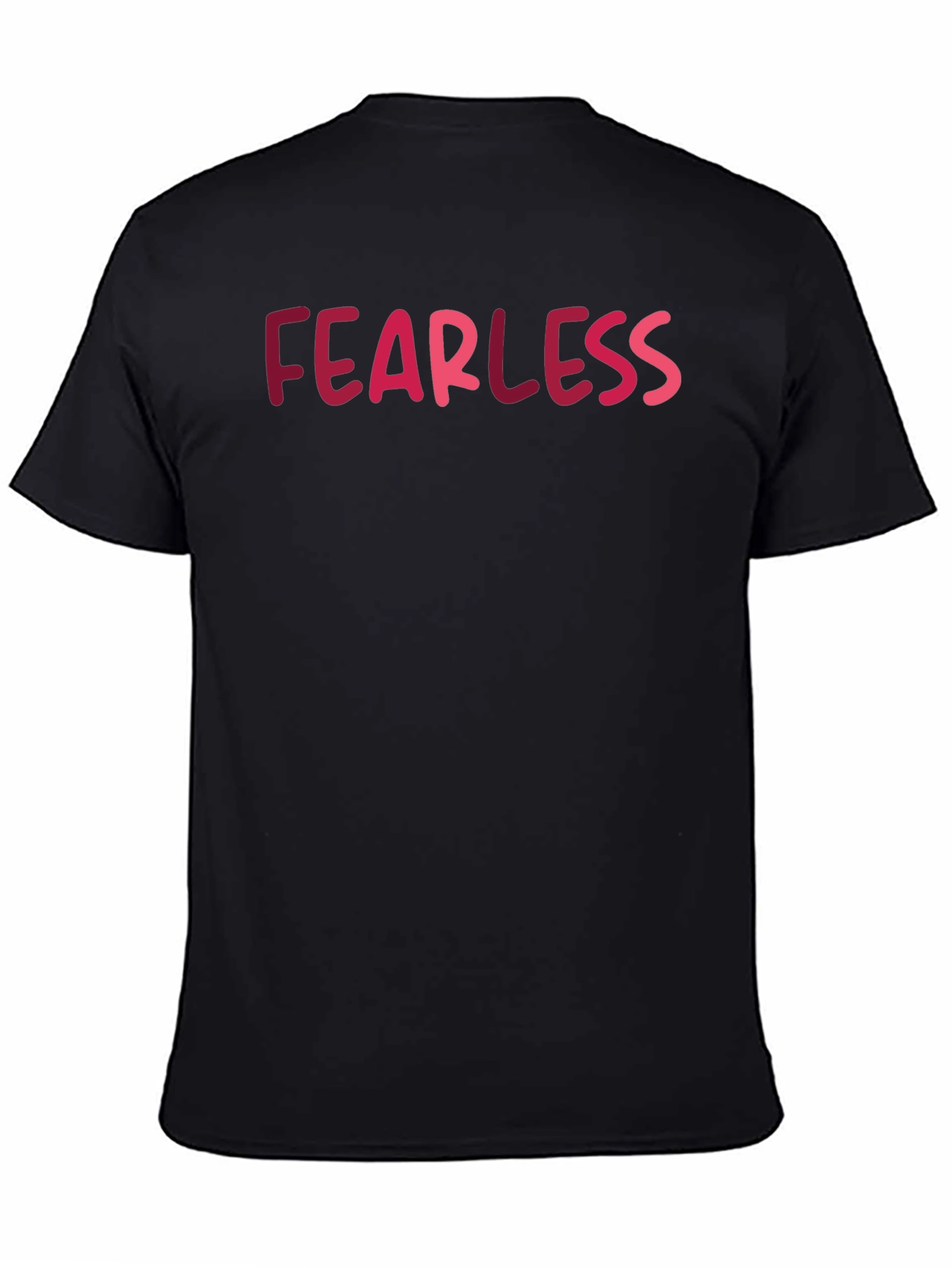 Camiseta Negra FEARLESS para Hombre