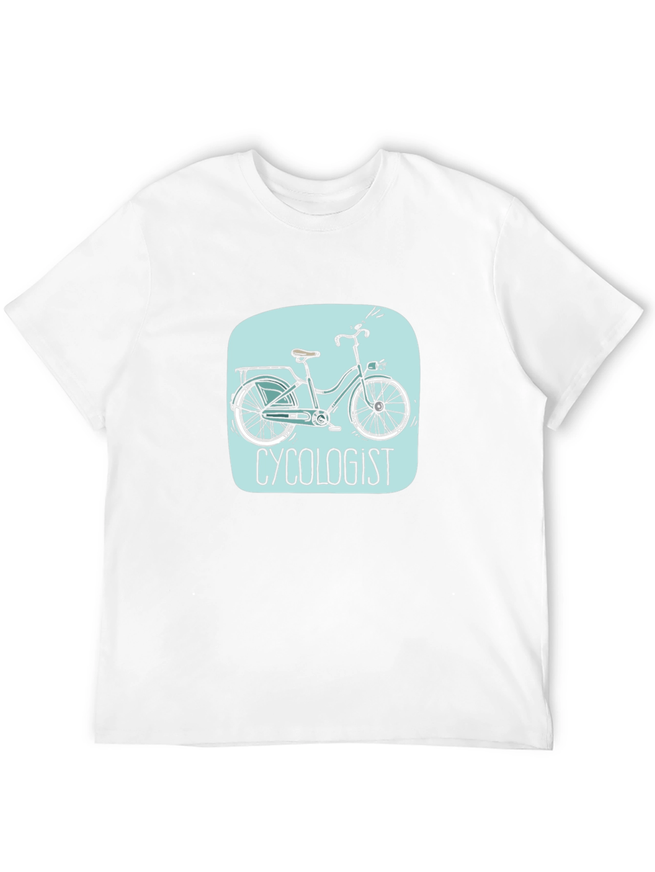 Camiseta Negra Ciclogista Diseño Original