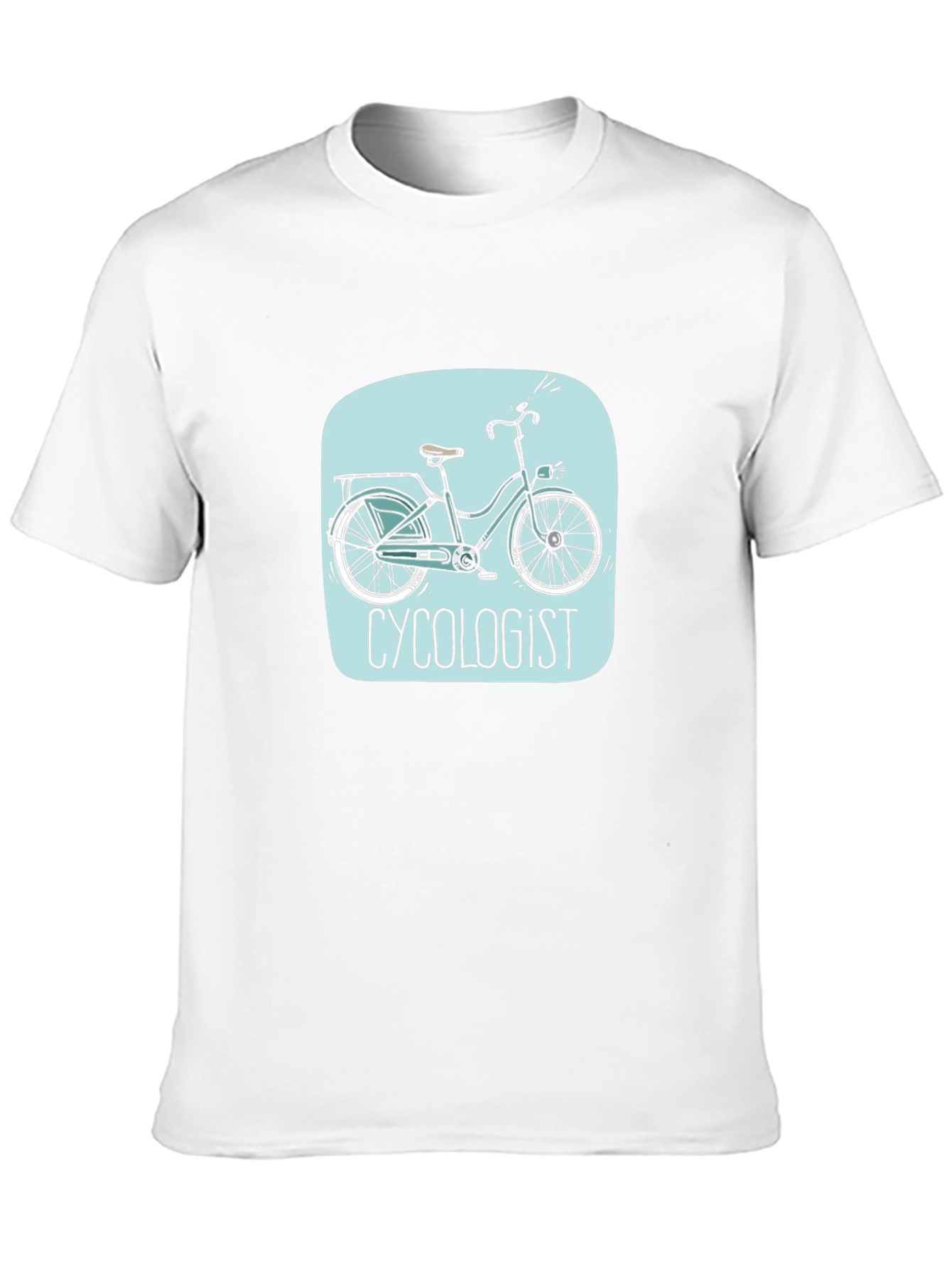 Camiseta Negra Ciclogista Diseño Original
