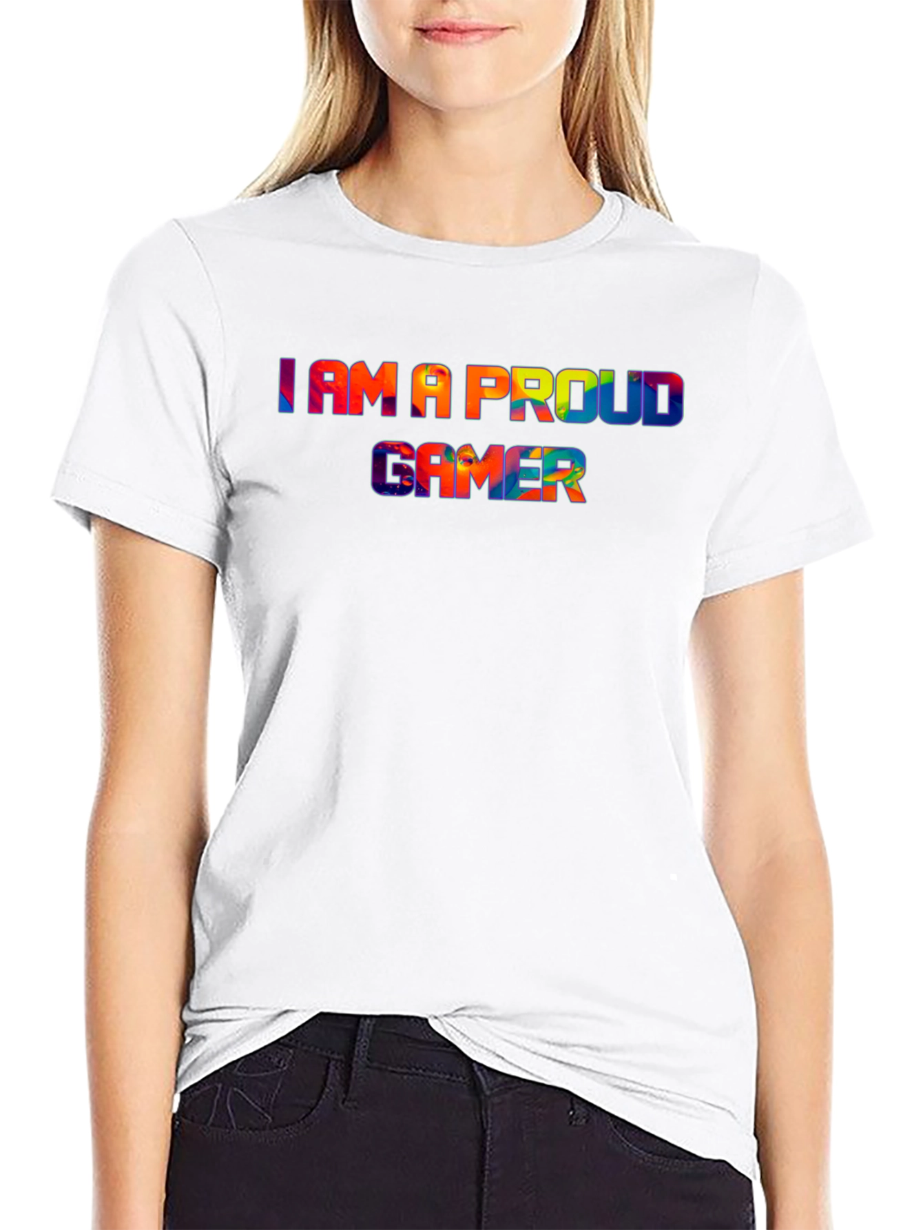 Camiseta Negra - Soy Un Jugador Orgulloso