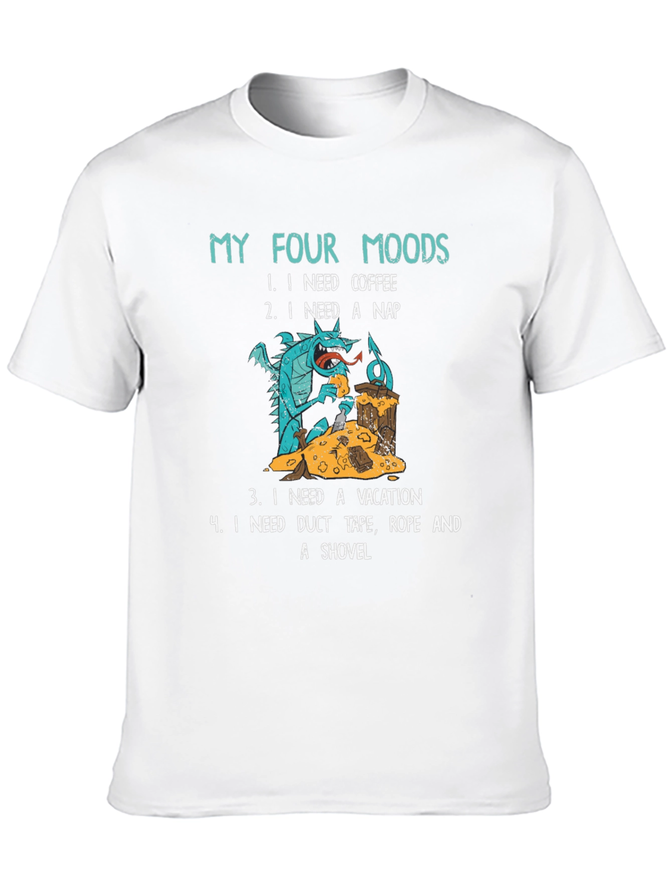 Camiseta Hombre Mis Cuatro Estados de Ánimo